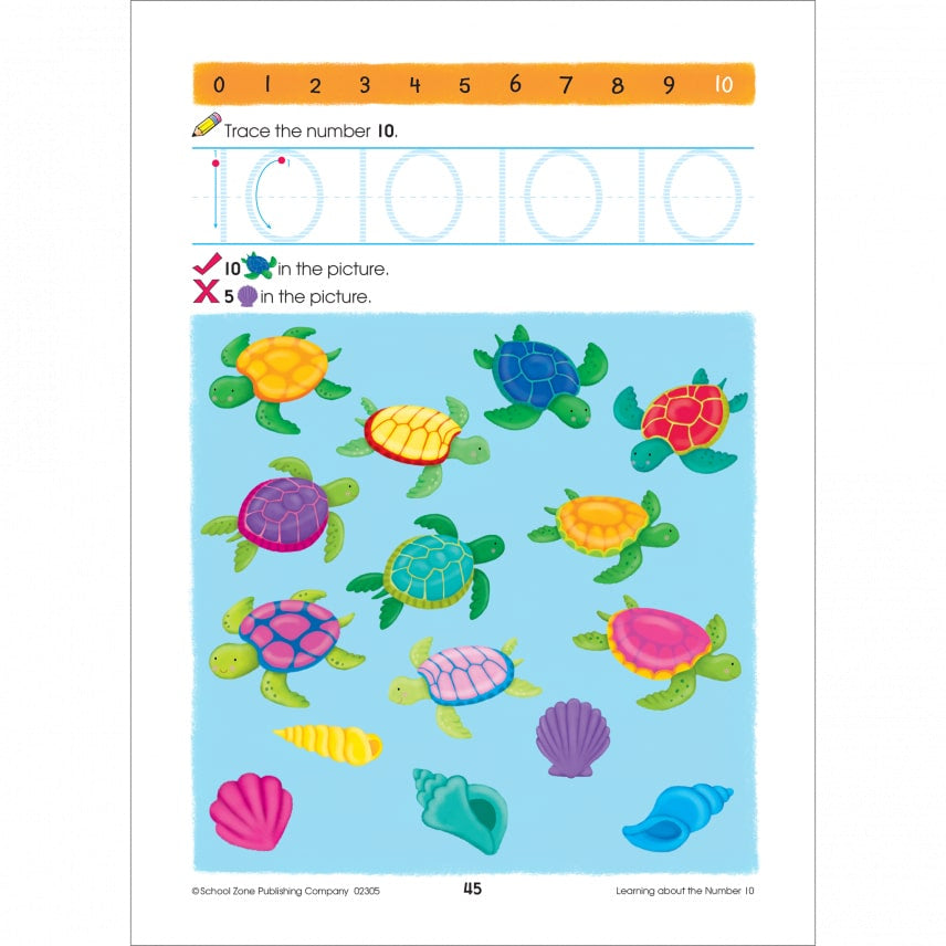 School Zone Preschool Scholar Workbook