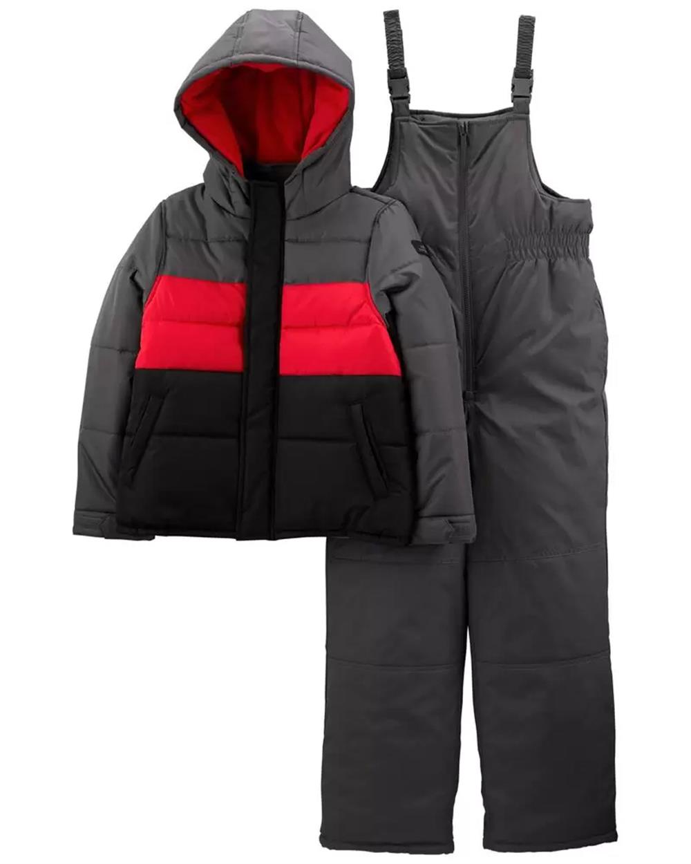 Carters Boys 2T-4T Colorblock Snowsuit