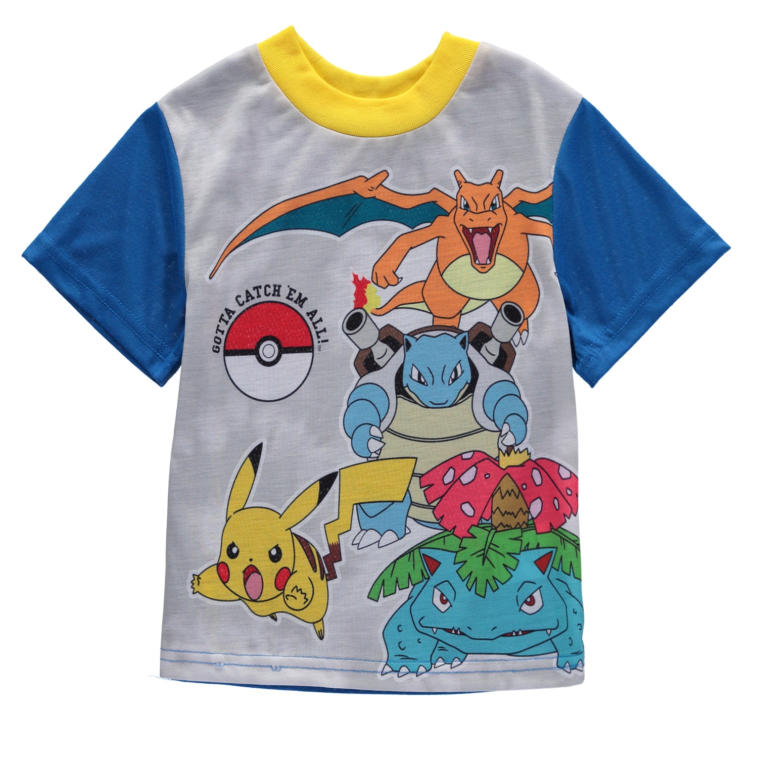 Nintendo Boys 4-7 Pokemon 2-Piece Shorts Pajama Set