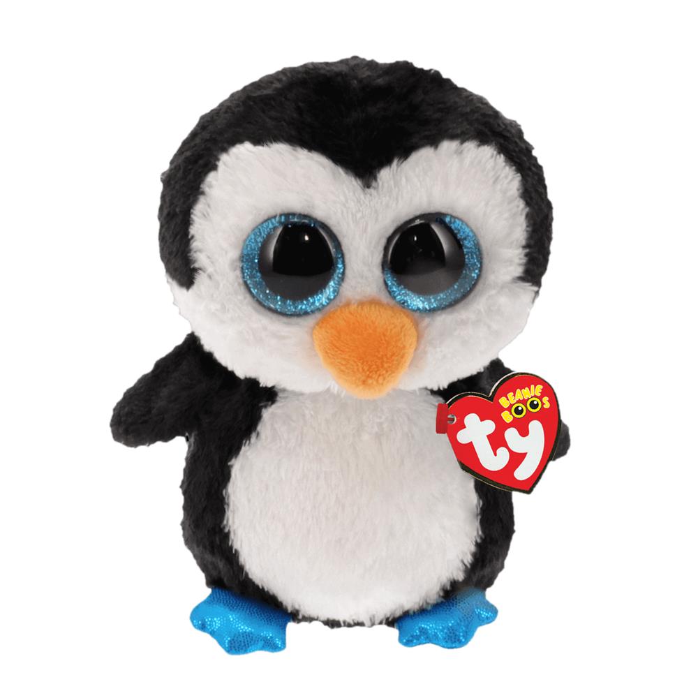 TY Waddles Black/white Penguin