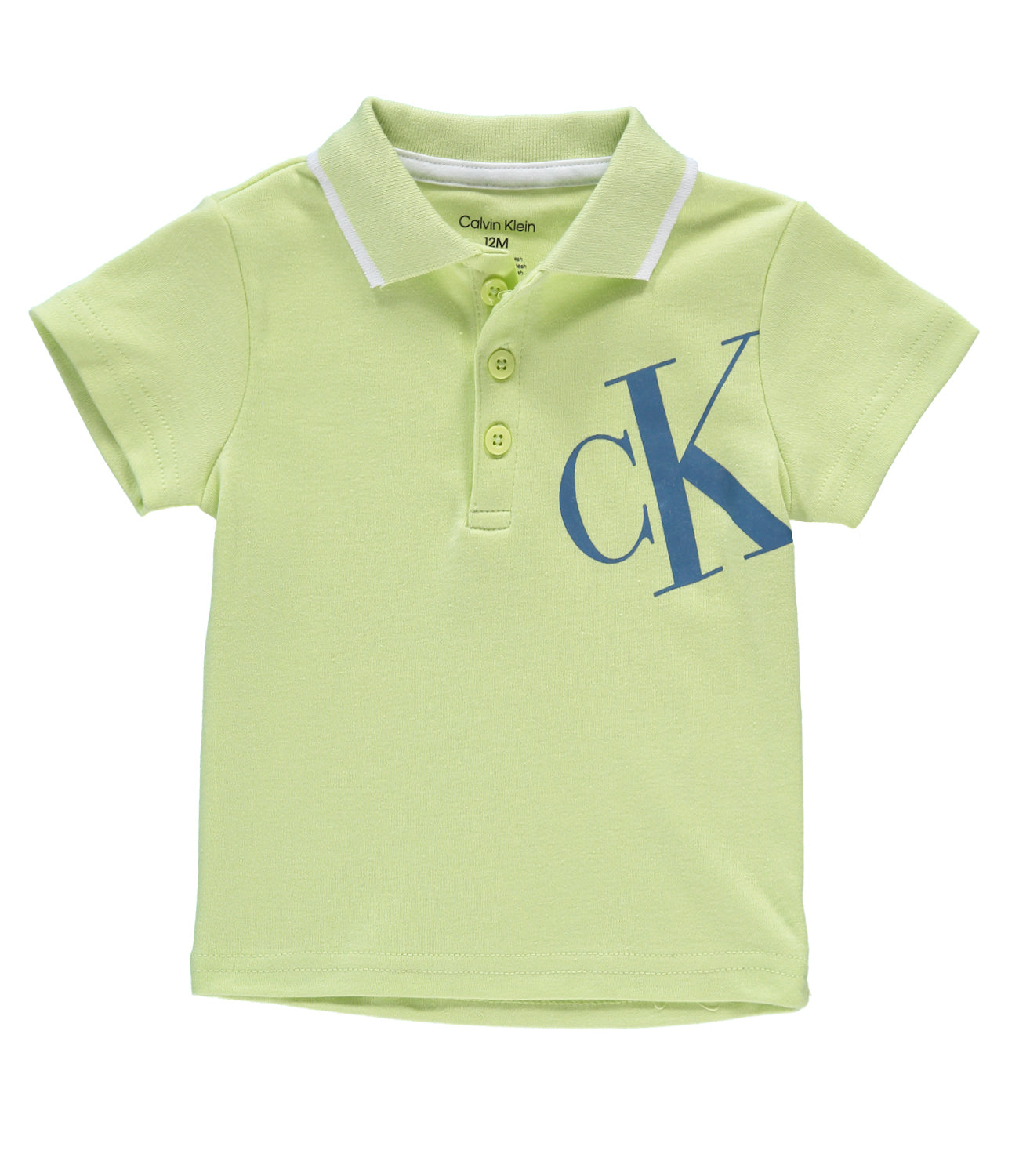 Calvin Klein Boys 12-24 Months Polo Short Set