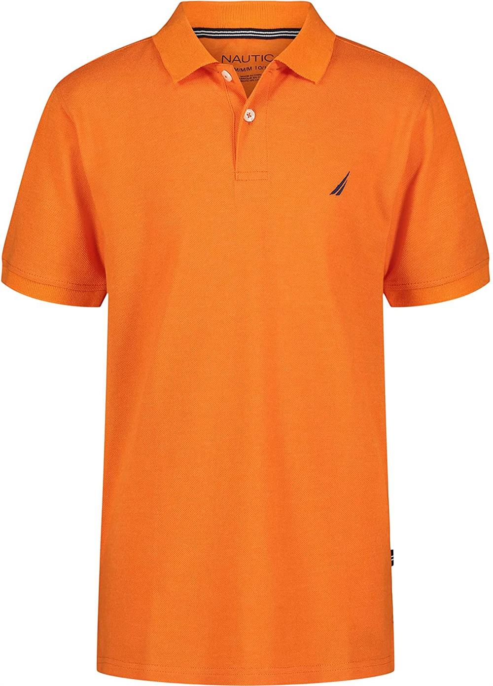 Nautica Boys 8-20 Short Sleeve Solid Polo