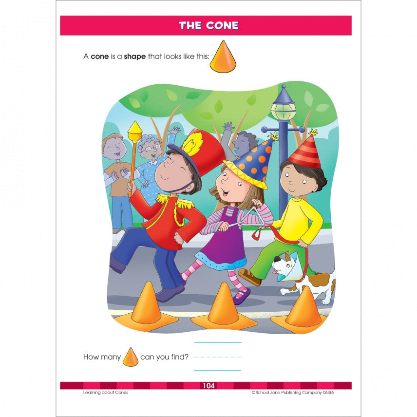 School Zone Big Kindergarten Workbook