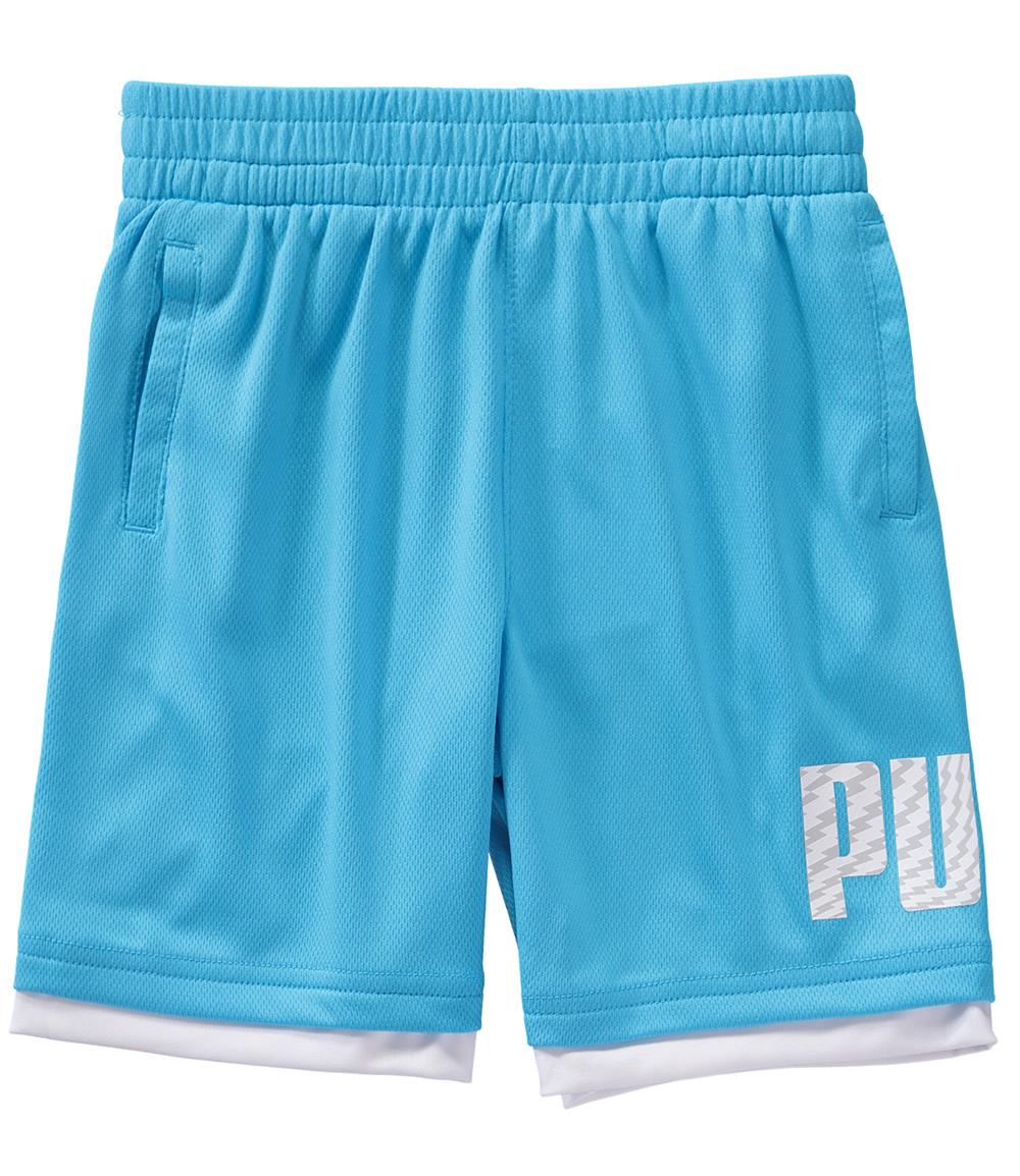 PUMA Boys 4-7 Mesh Short