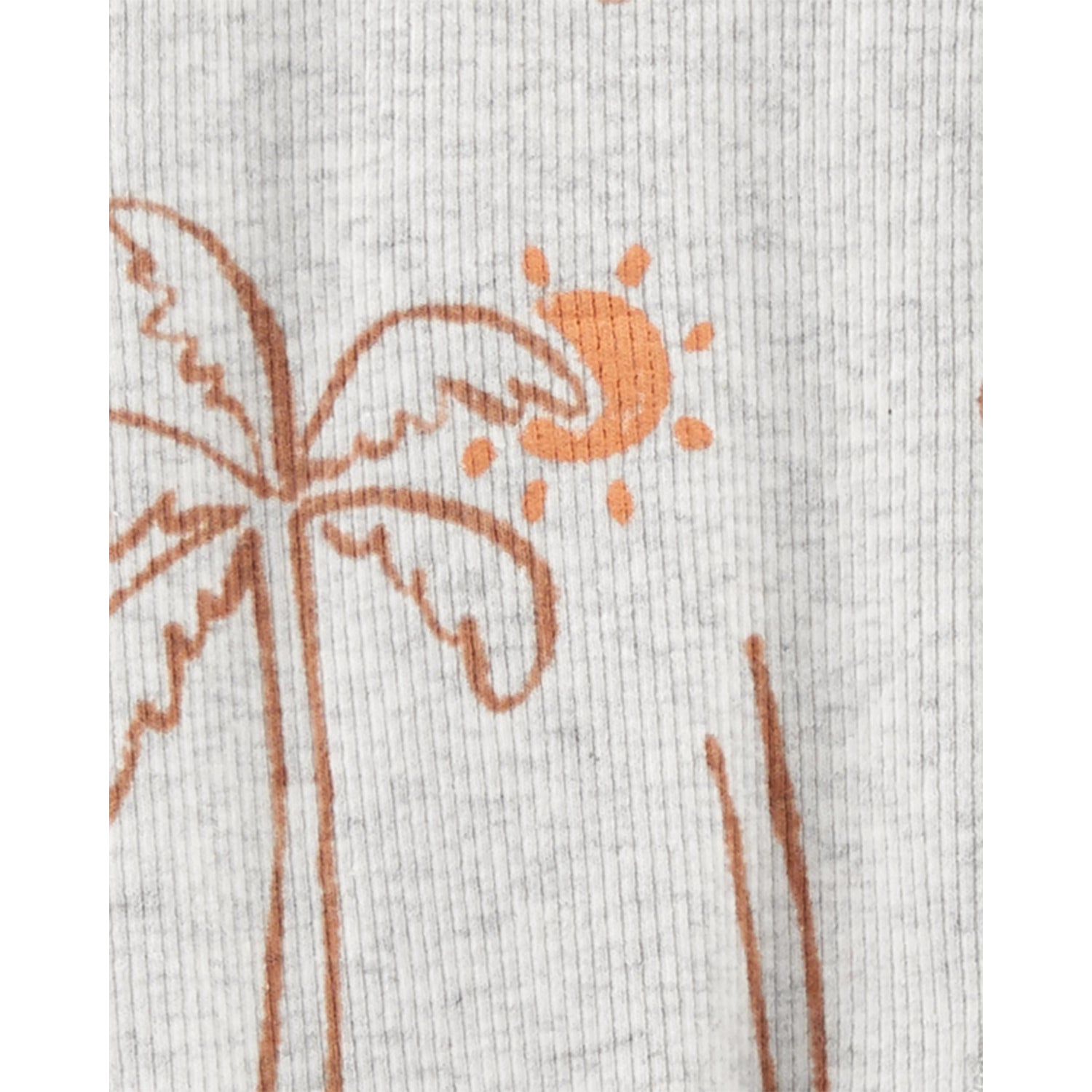 Carters Boys 0-9 Months Palm Trees Snap-Up Thermal Sleep & Play