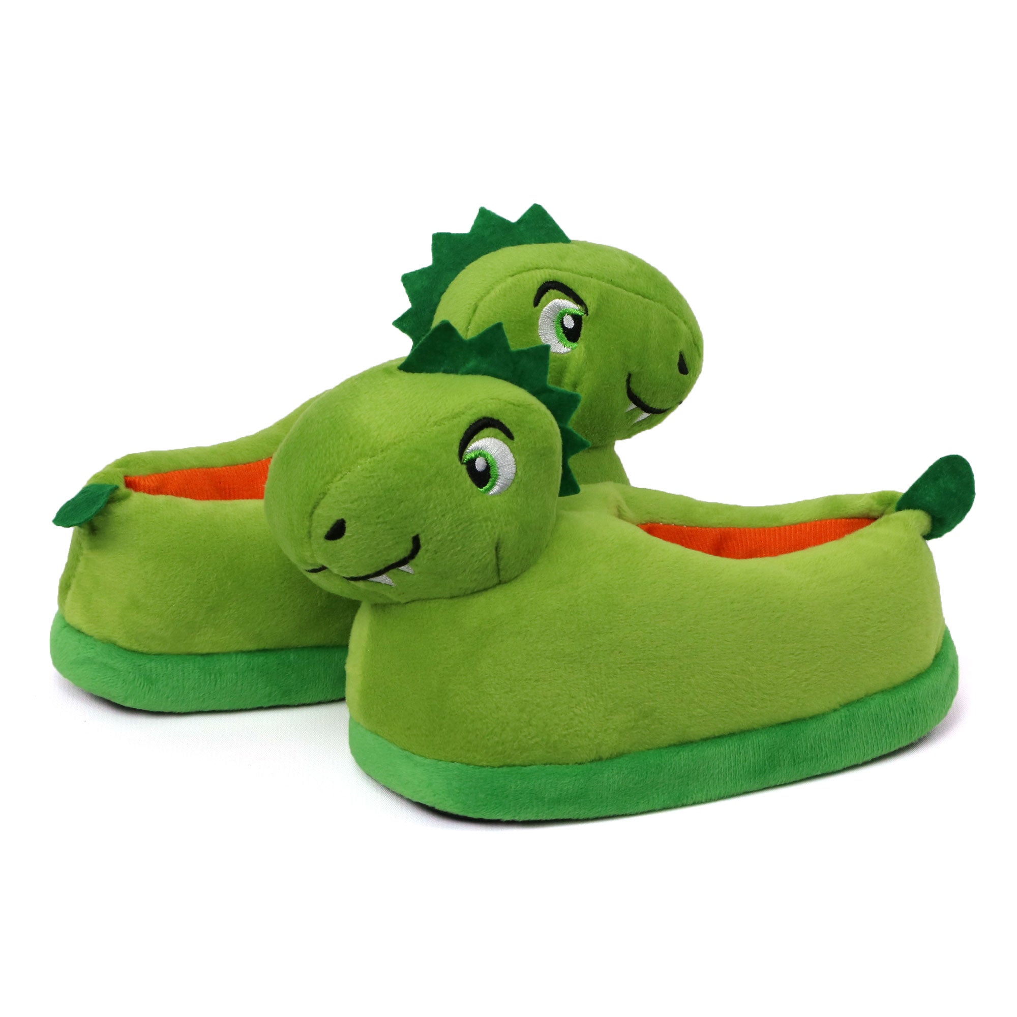 Zac & Evan Boys 2T-4T Animal Plush Slipper