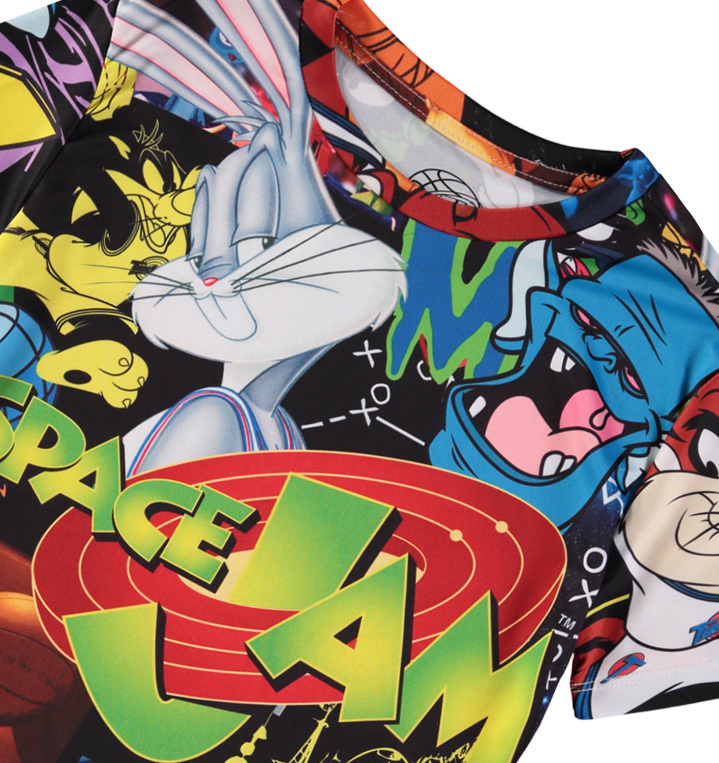 Space Jam Boys 4-20 Short Sleeve Sublimation T-Shirt