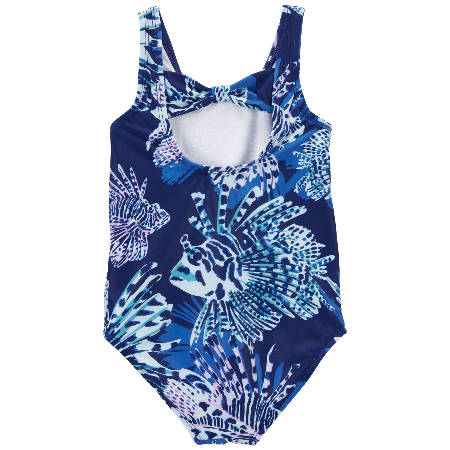 Carters Girls 2T-5T Fish 1-Piece Swimsuit