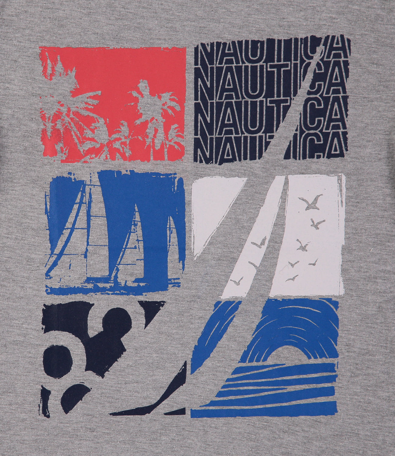 Nautica Boys 8-20 Sail Logo T-Shirt