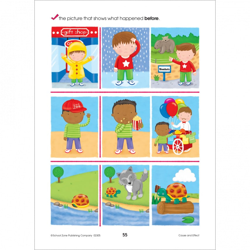 School Zone Preschool Scholar Workbook