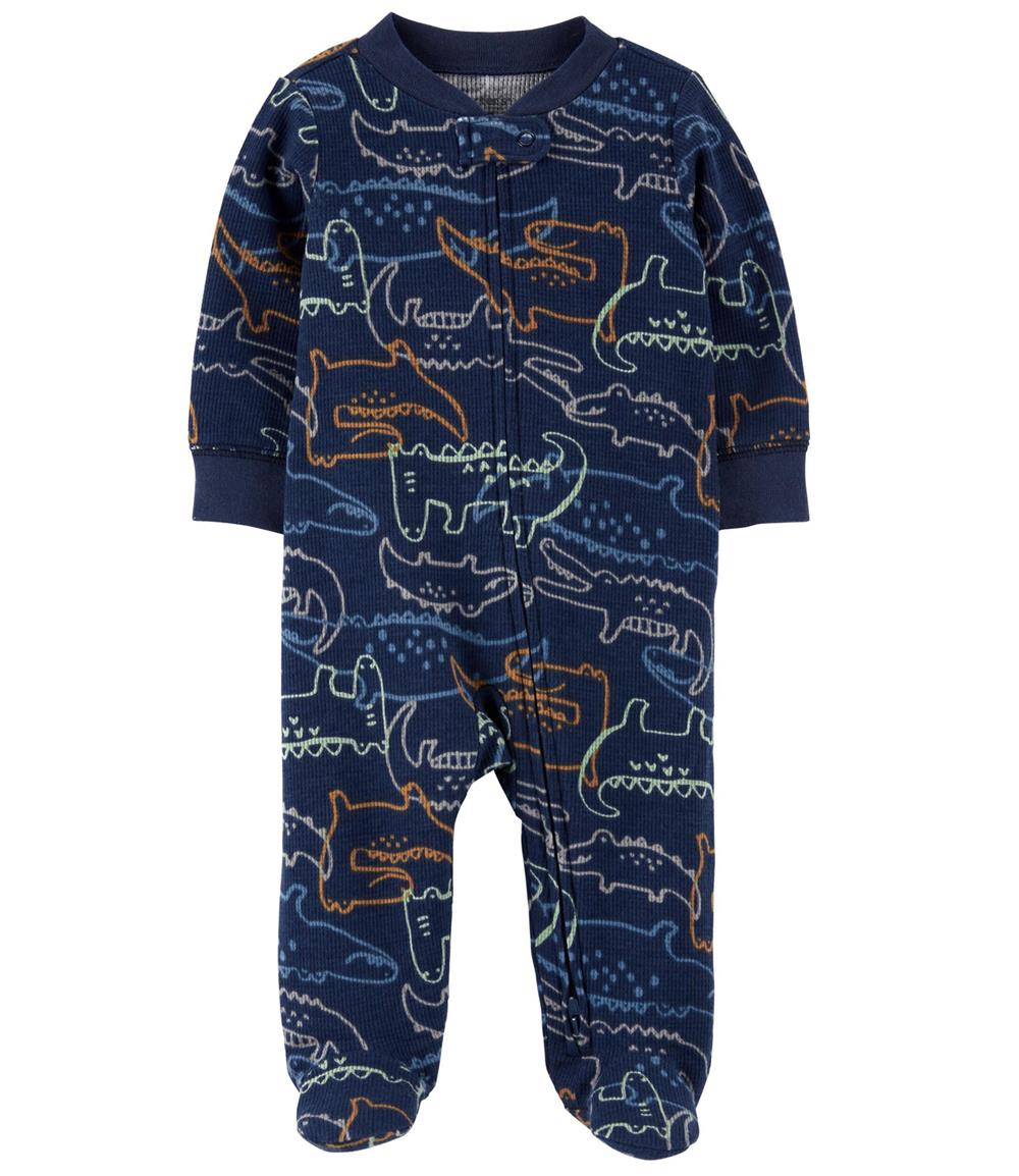 Carters Boys 0-9 Months Crocodile Zip-Up Sleep & Play