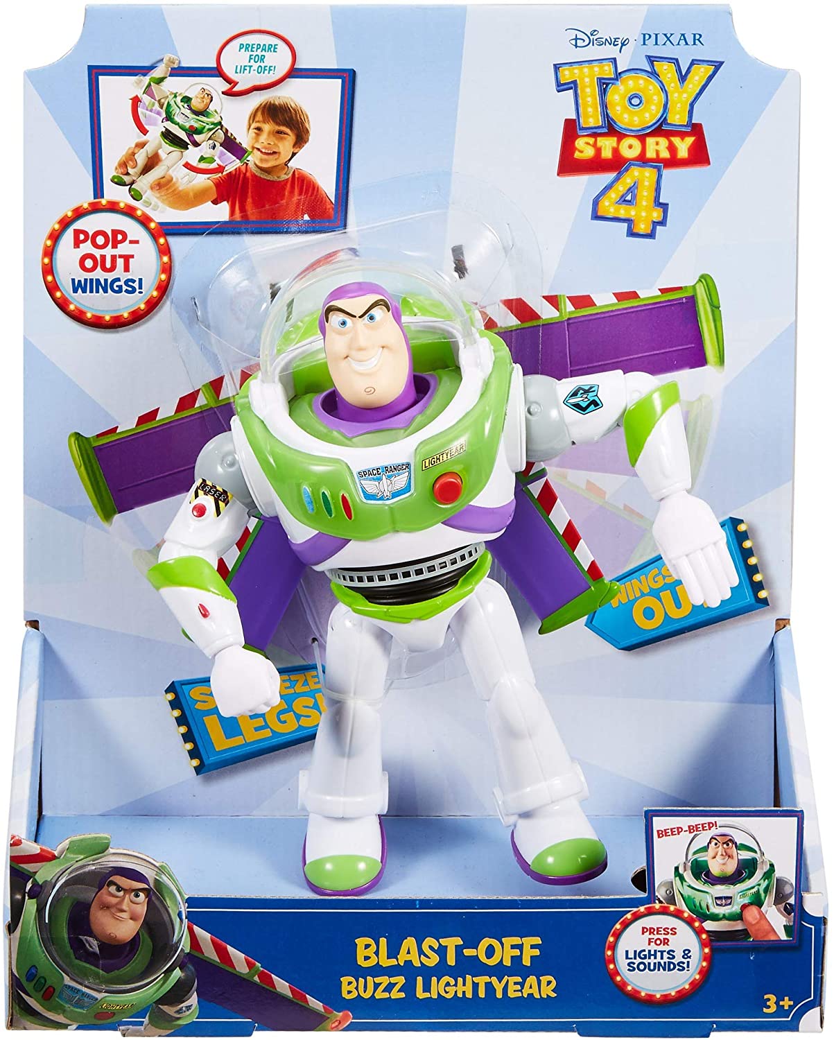 Mattel Disney Toy Story 4 Blast Off Buzz Lightyear