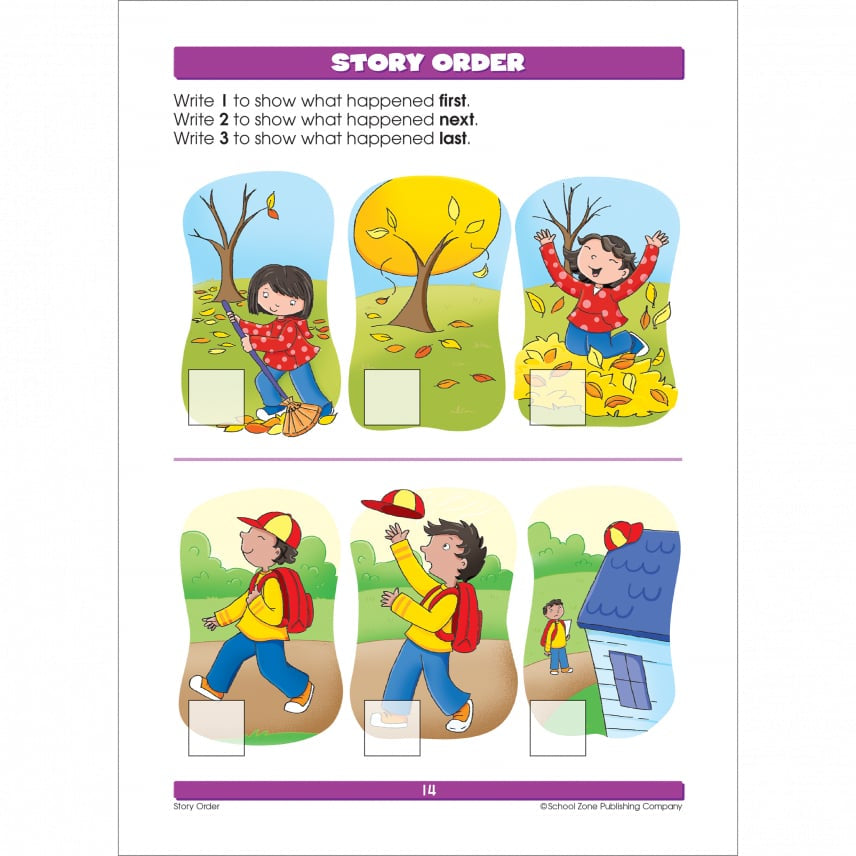 School Zone Reading Readiness Grades K-1 Workbook