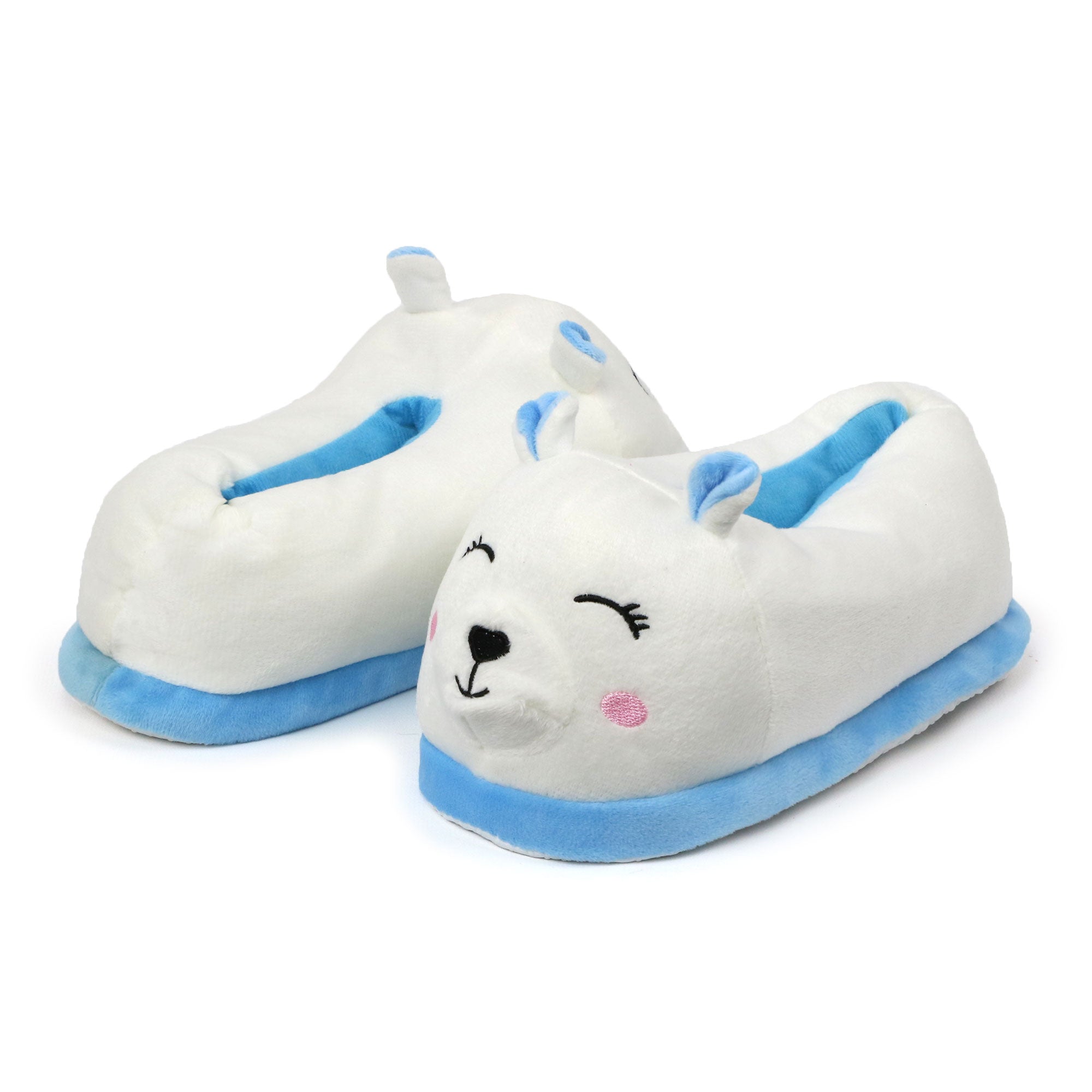 Delias Girls Plush Animal Slippers