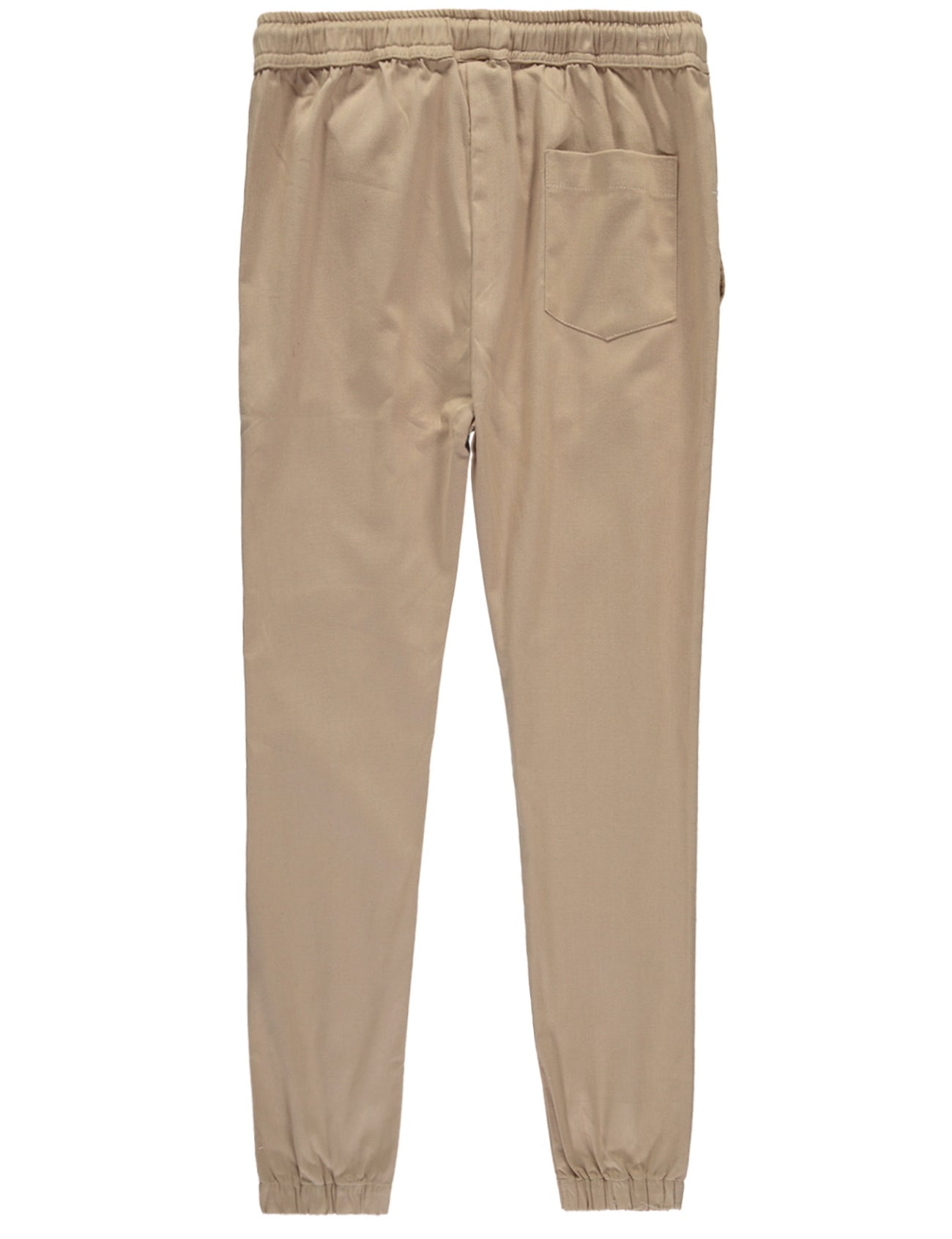 LR Scoop Mens Twill Jogger with Elastic-Waistband and Drawstring