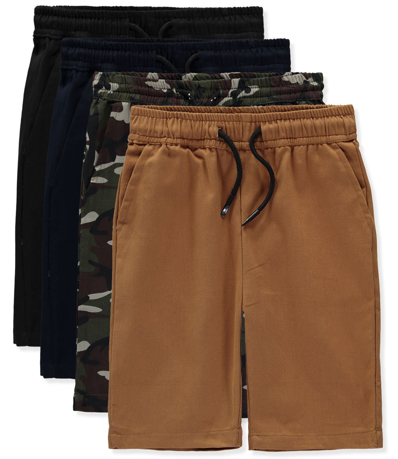 Canyon Club Boys 2T-4T Twill Jogger Shorts