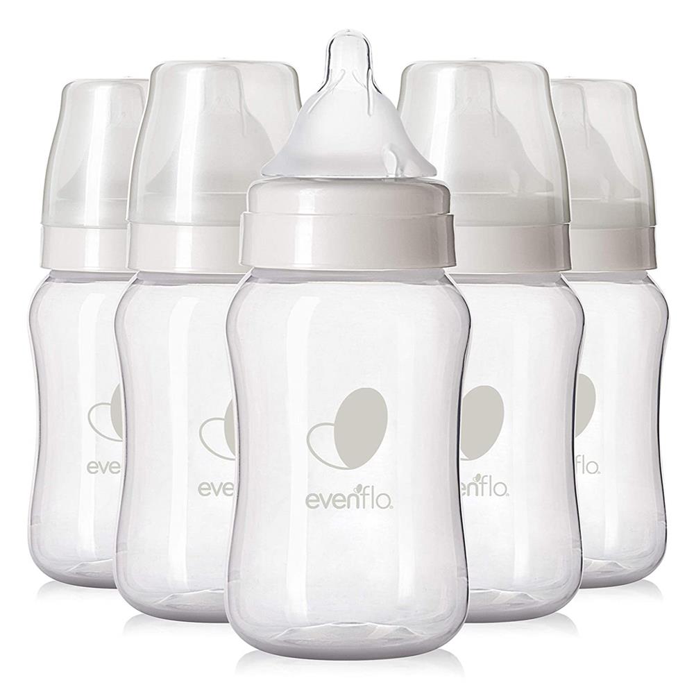 Evenflo Feeding Premium Proflo Venting Balance Plus Wide Neck Baby Bottles - 9 Ounce (Pack of 6)