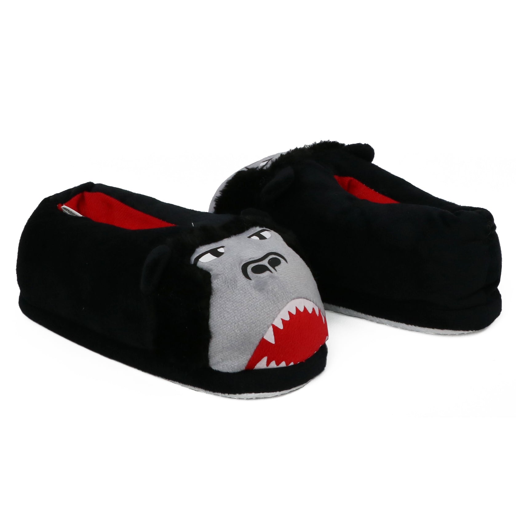 Zac & Evan Boys 4-7 Plush Animal Slipper