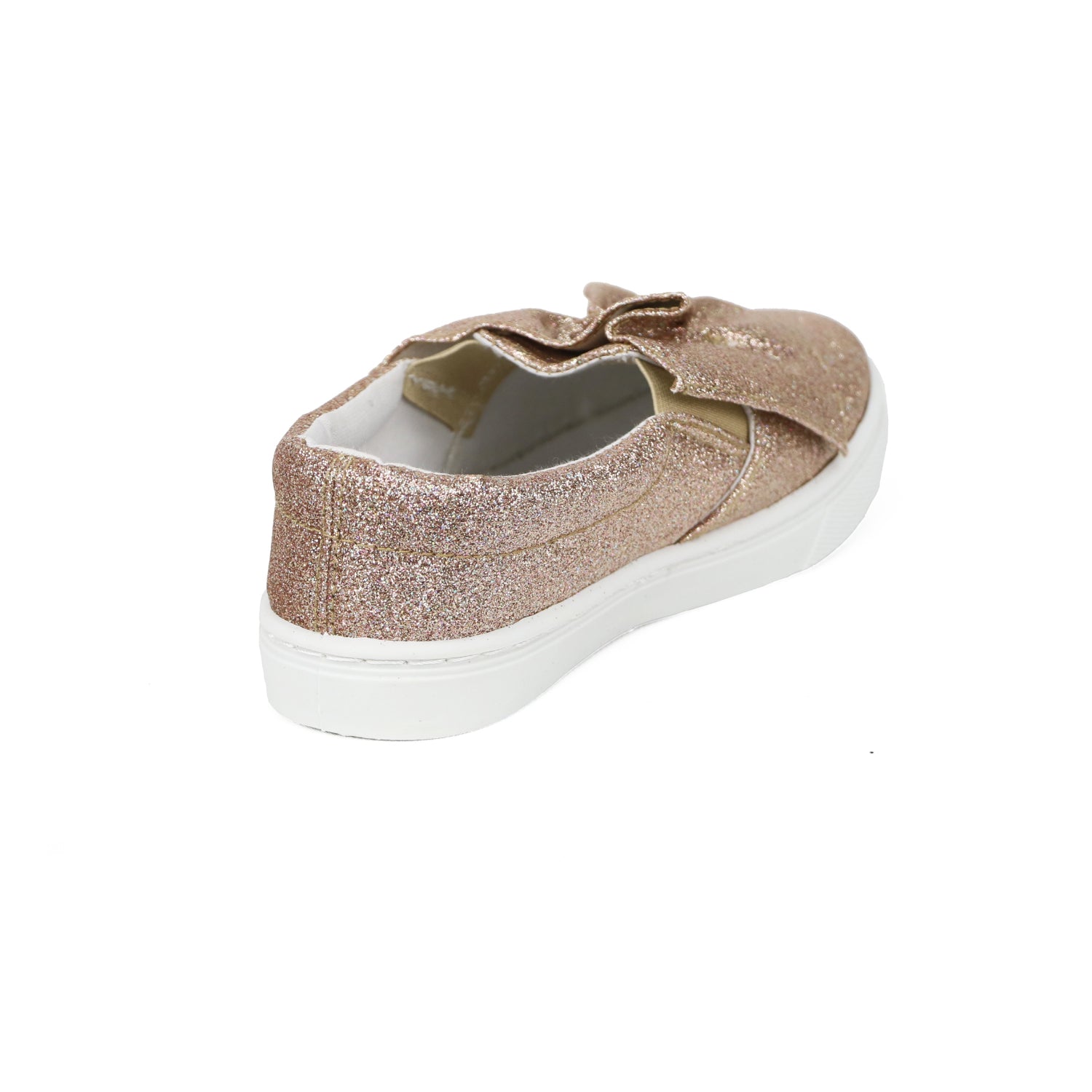 Olivia Miller Girls 11-5 Glitter Slip On Sneaker