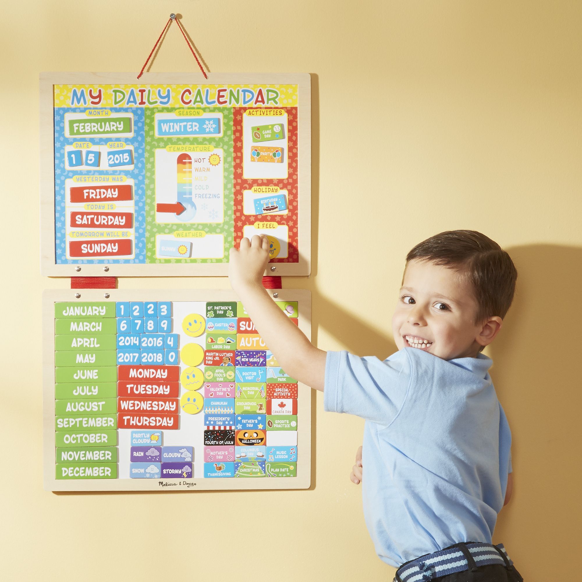 Melissa and Doug My Magnetic Daily Calendar