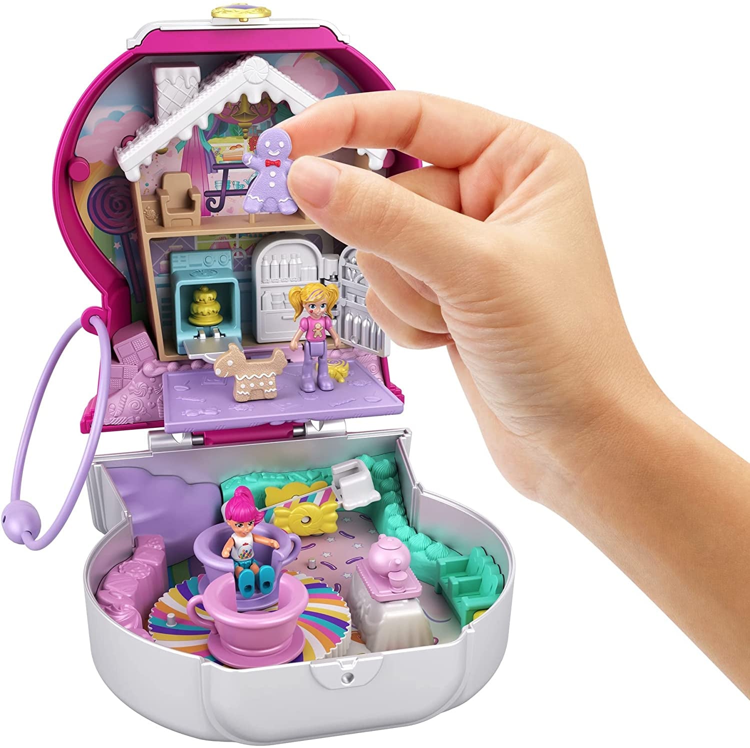 Mattel Polly Pocket Candy Cutie Gumball Compact