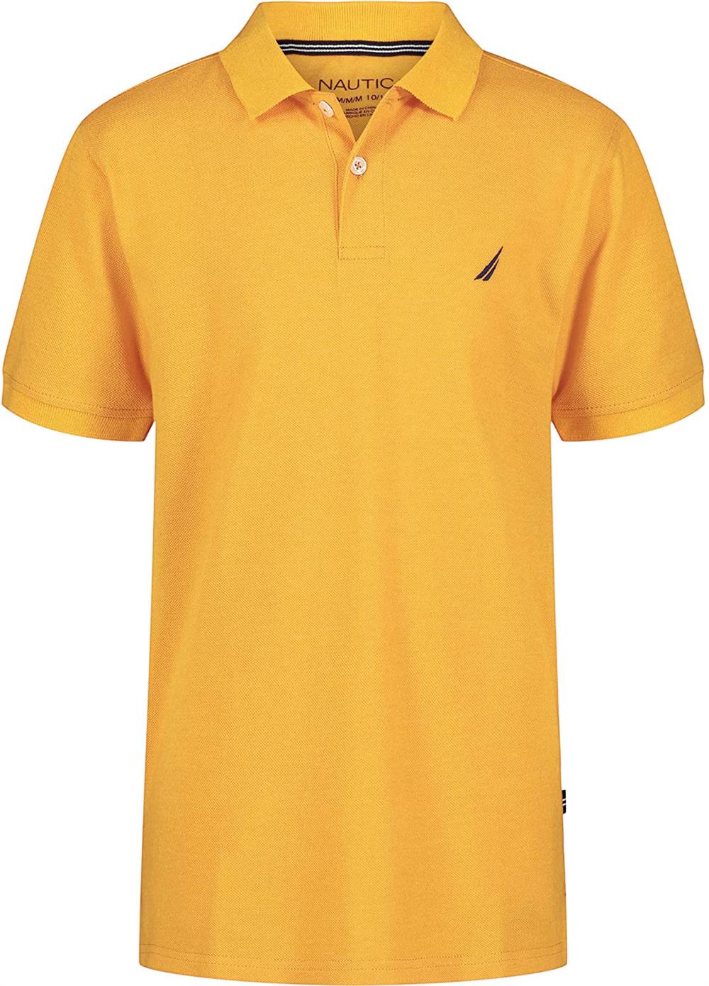 Nautica Boys 8-20 Short Sleeve Solid Polo