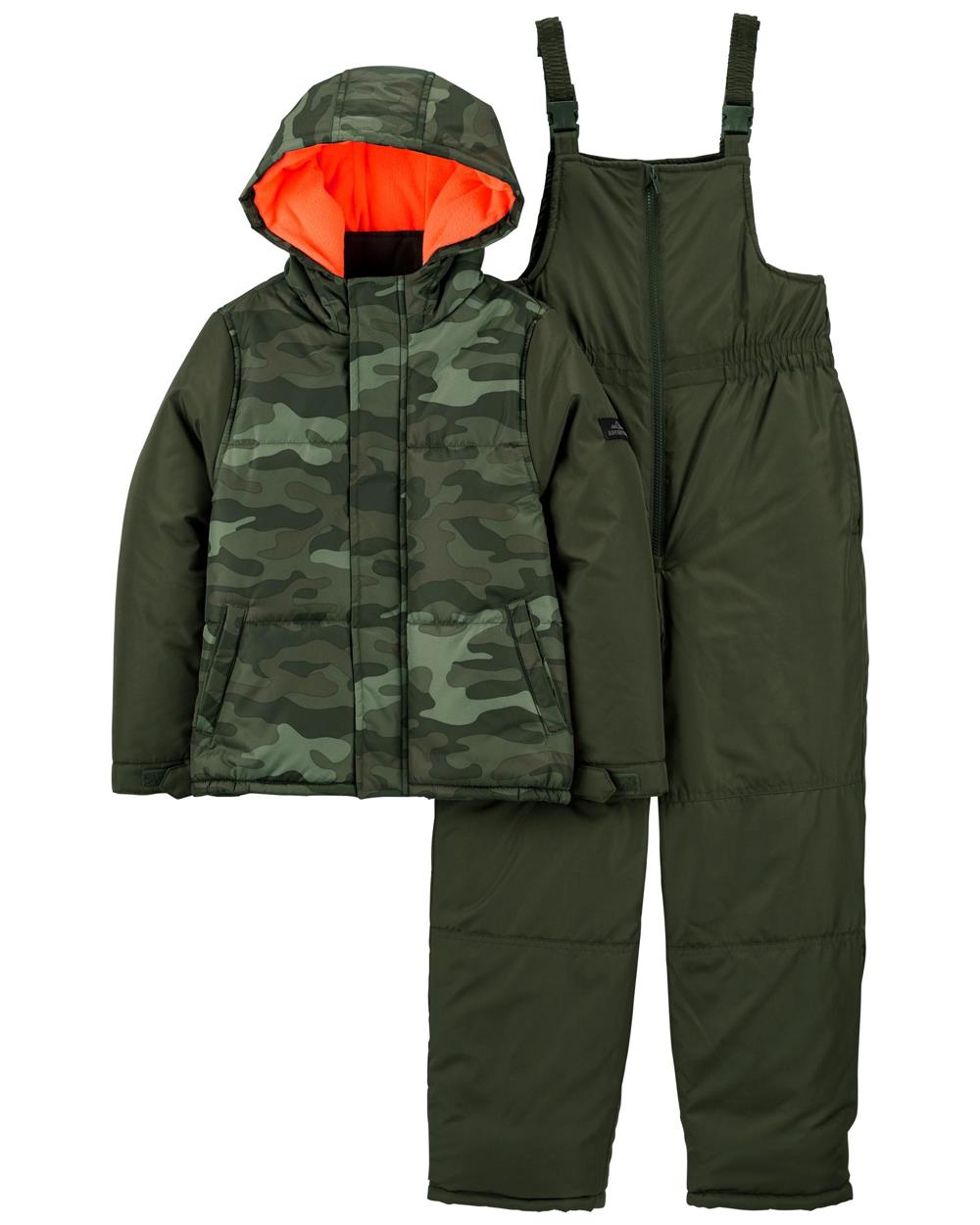 Carters Boys 12-24 Months Camo Snowsuit