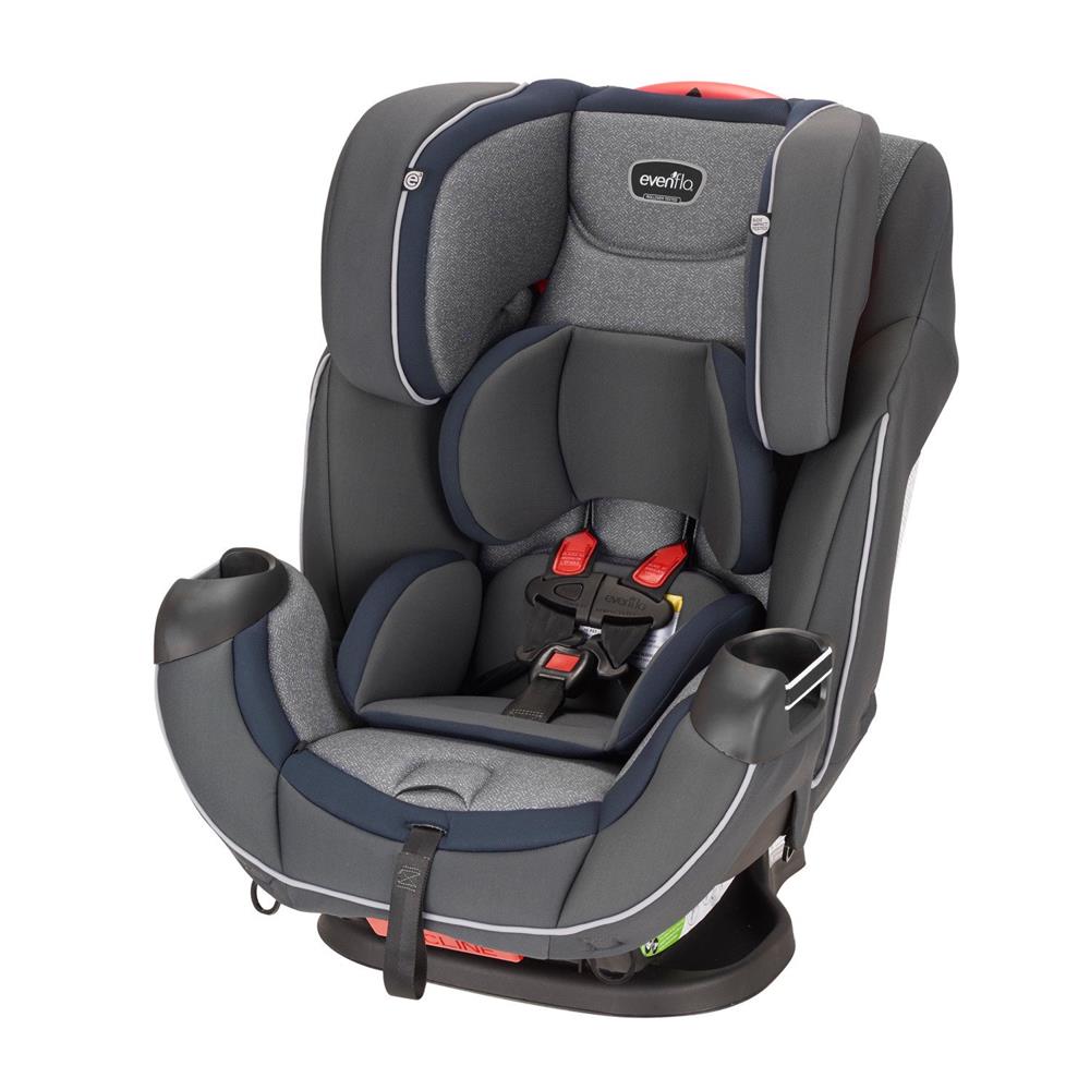 Evenflo Symphony DLX All-in-One Car Seat, Pinnacle Gray