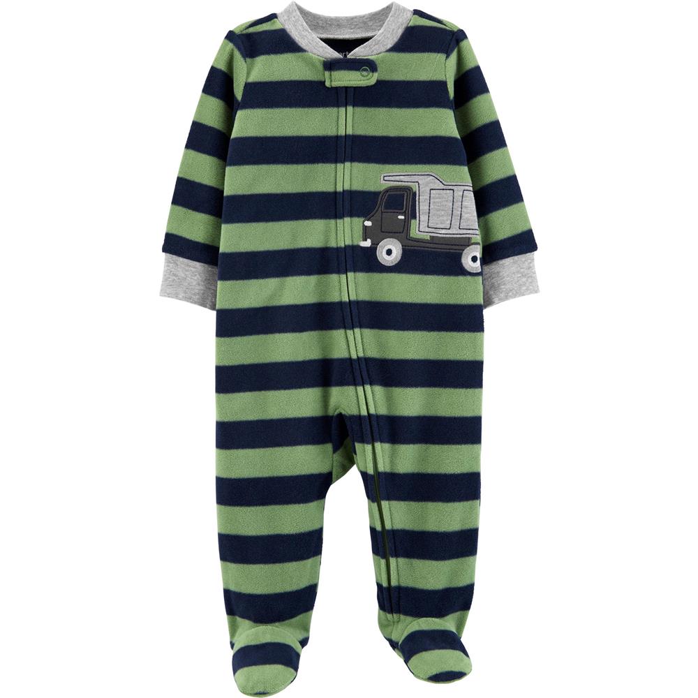 Carters Boys 0-9 Months Truck Microfleece Sleep and Play