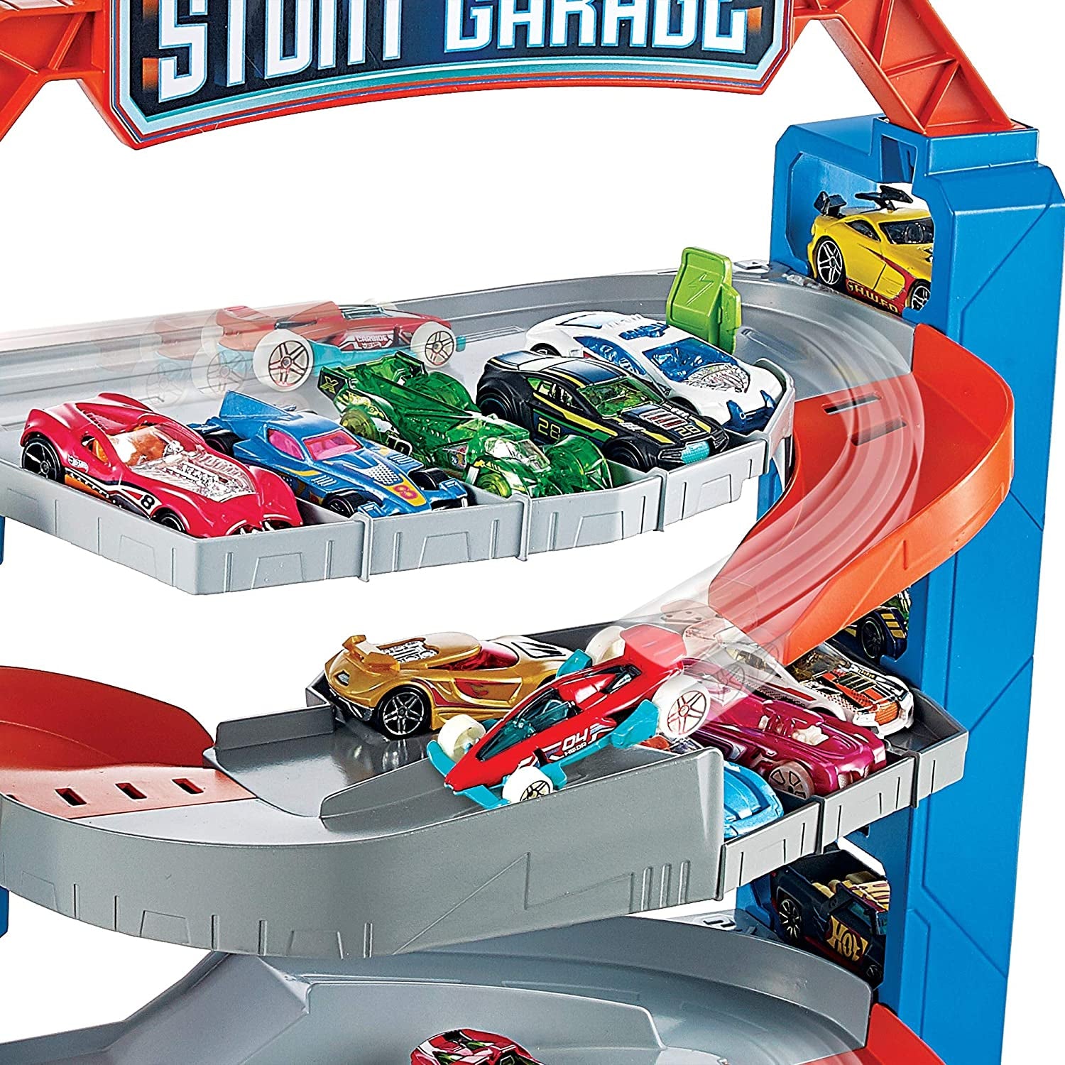 Mattel Hot Wheels City Stunt Garage Play Set