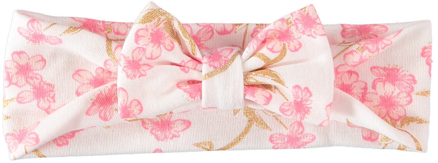 Nicole Miller Girls 0-9 Months Floral Sleep and Play with Headband