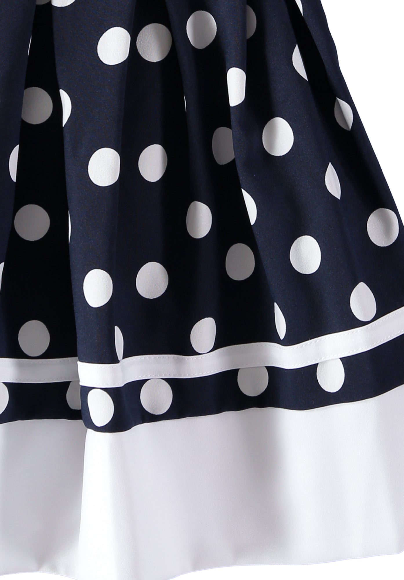 Bonnie Jean Girls 4-6X Dot Border Nautical Dress