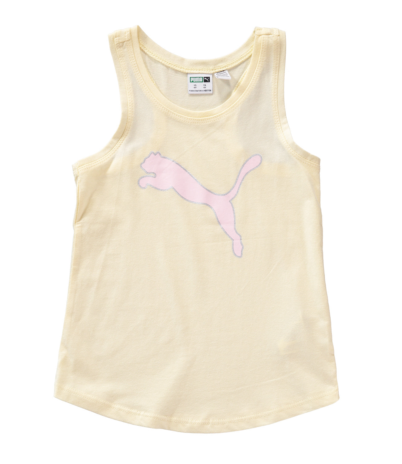 PUMA Girls 2T-4T T-Shirt, Tank and Short 3-Piece Set