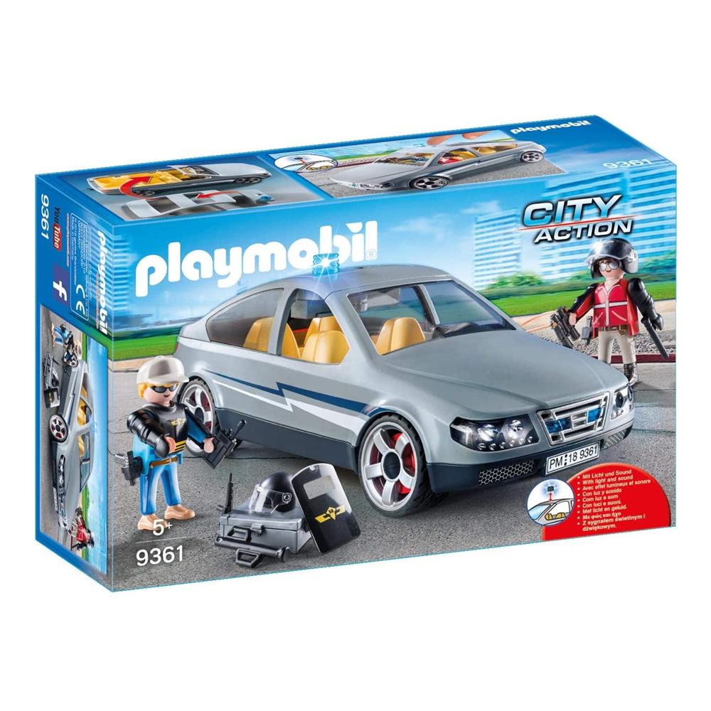 Playmobil City Action Tactical Unit Undercover Car