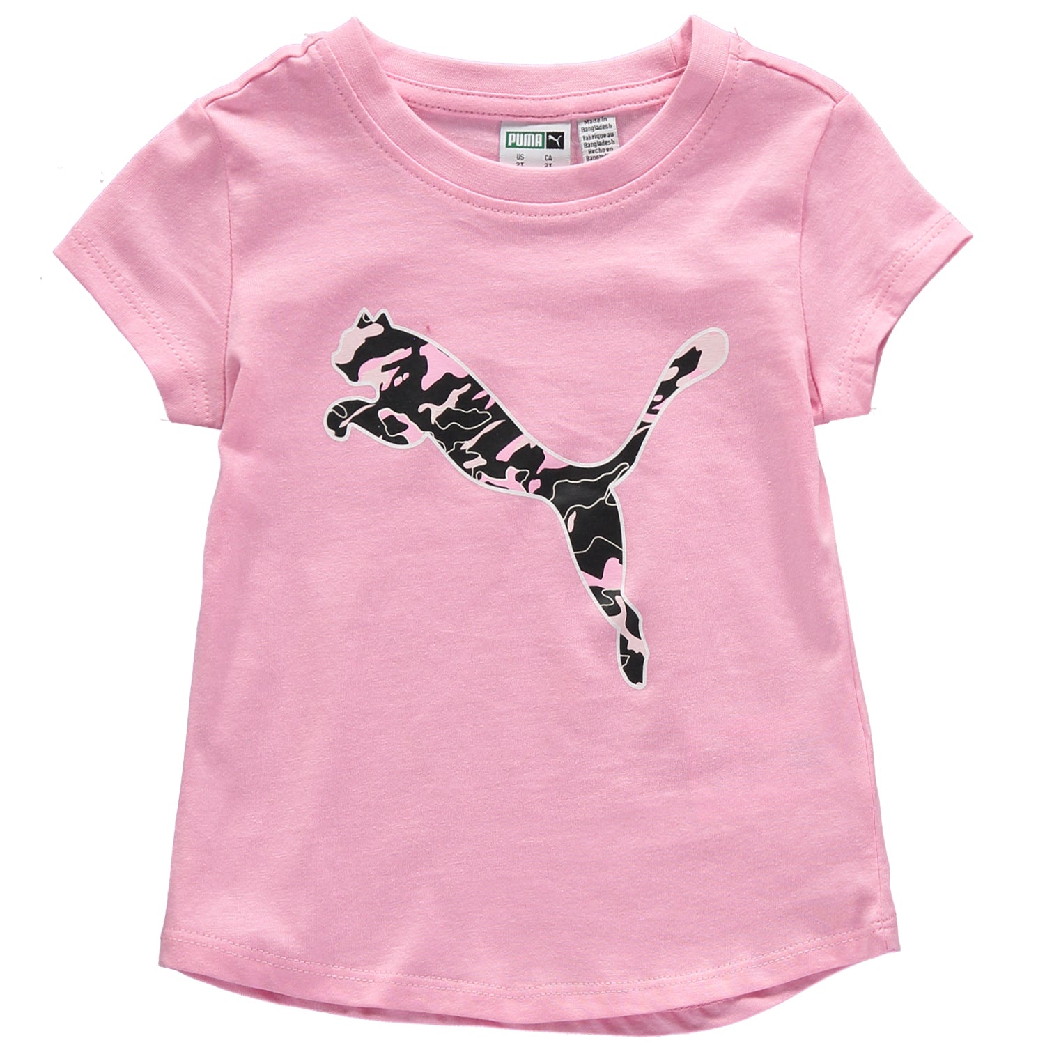 Puma Girls 2T-4T 3-Piece Short Set