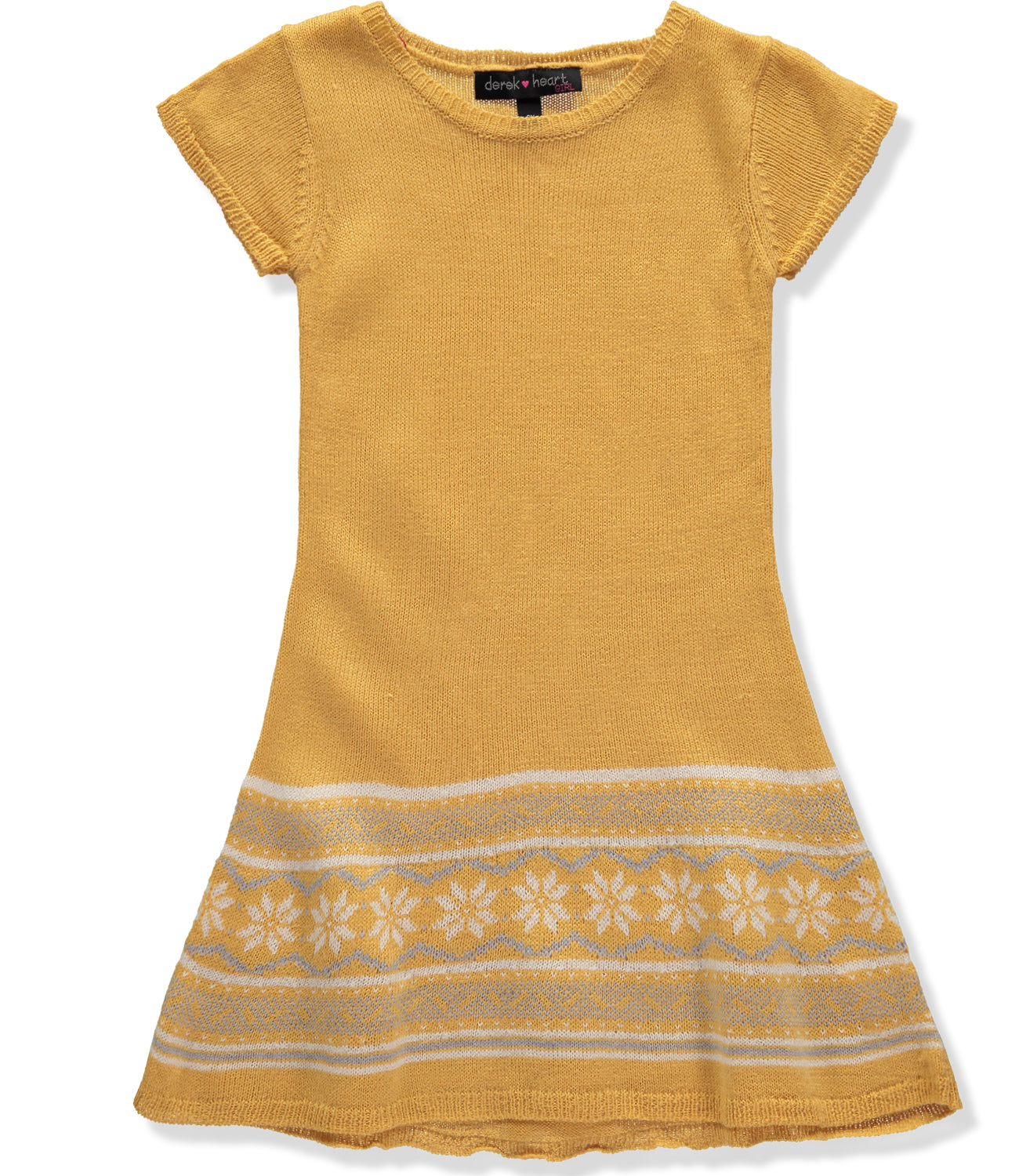 Derek Heart Girls 7-16 Jacquard Sweater Dress