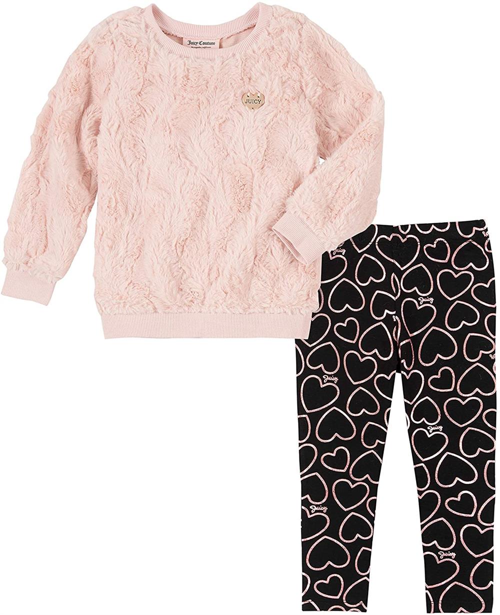 Juicy Couture Girls 2T-4T 2 Piece Legging Set