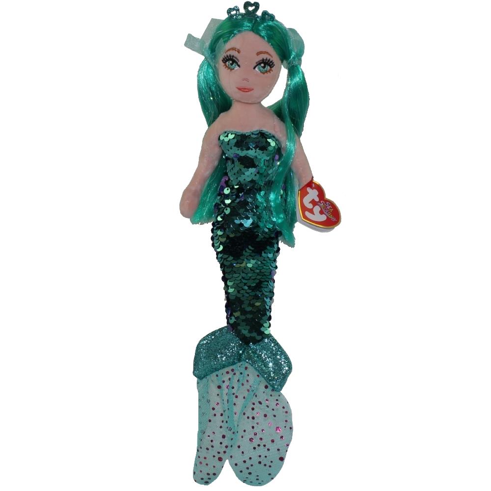 TY Sea Sequins Plush Mermaid - AZURE