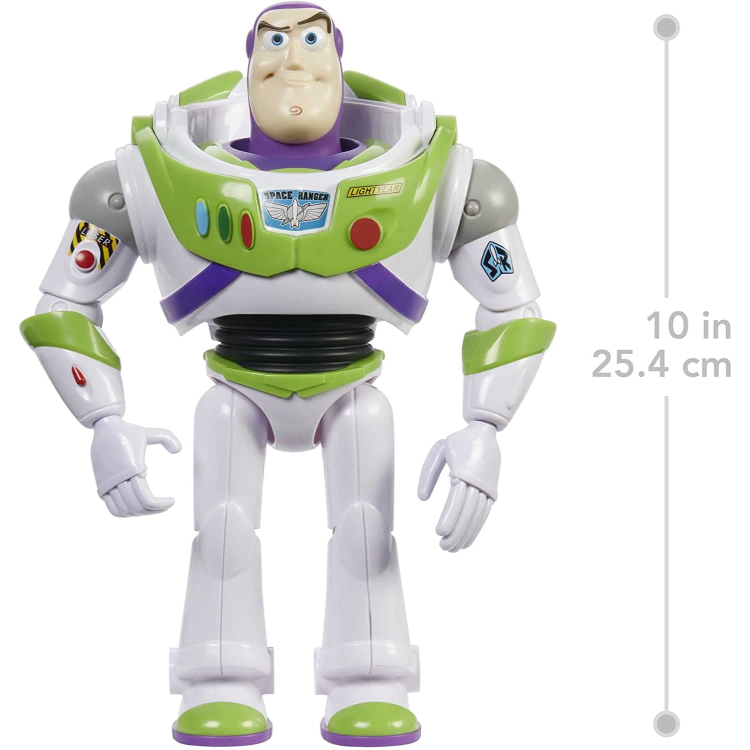 Mattel Pixar Disney Large Action Figure 12 in Scale Highly Posable Authentic Detail, Toy Story Space