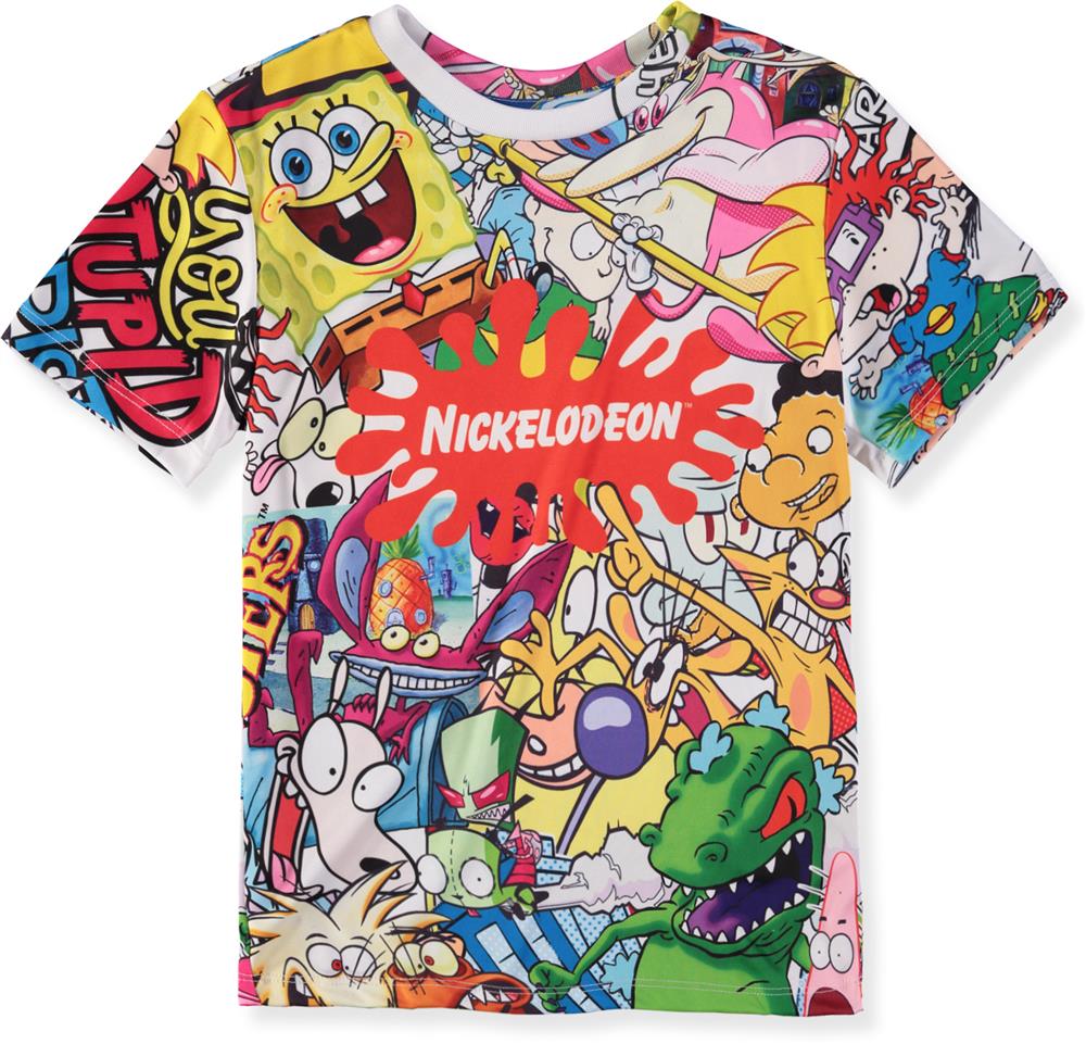 Nickelodeon Boys 4-20 Short Sleeve Sublimation T-Shirt