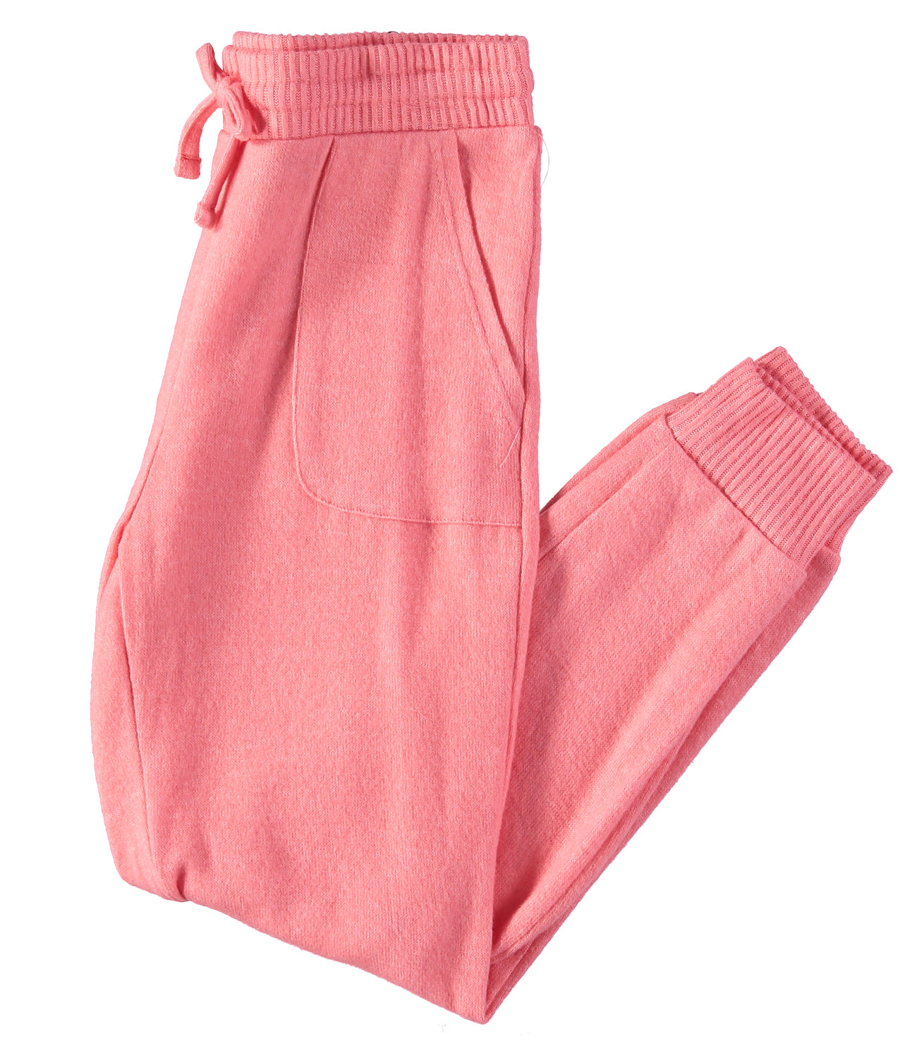 Kidtopia Girls 7-16 Elastic-Waist Hacci Jogger with Pockets