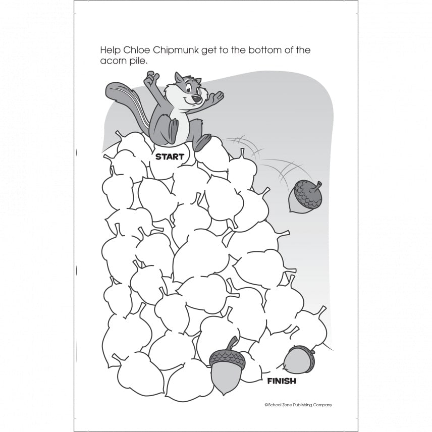 School Zone My First Mazes Grades P-K Workbook