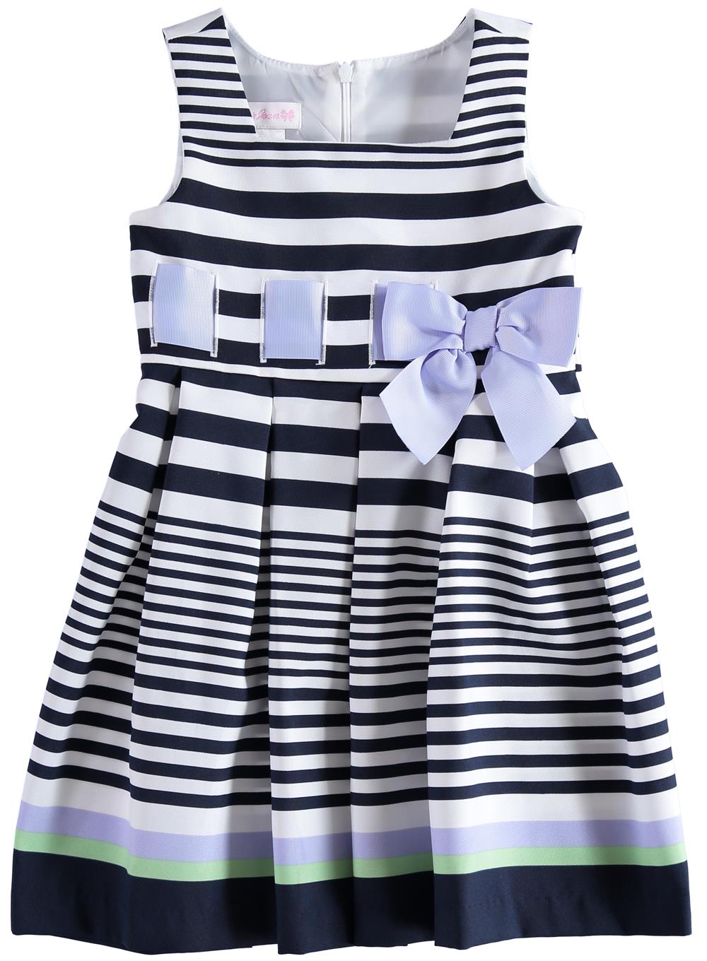 Bonnie Jean Girls 7-16 Stripe Nautical Dress