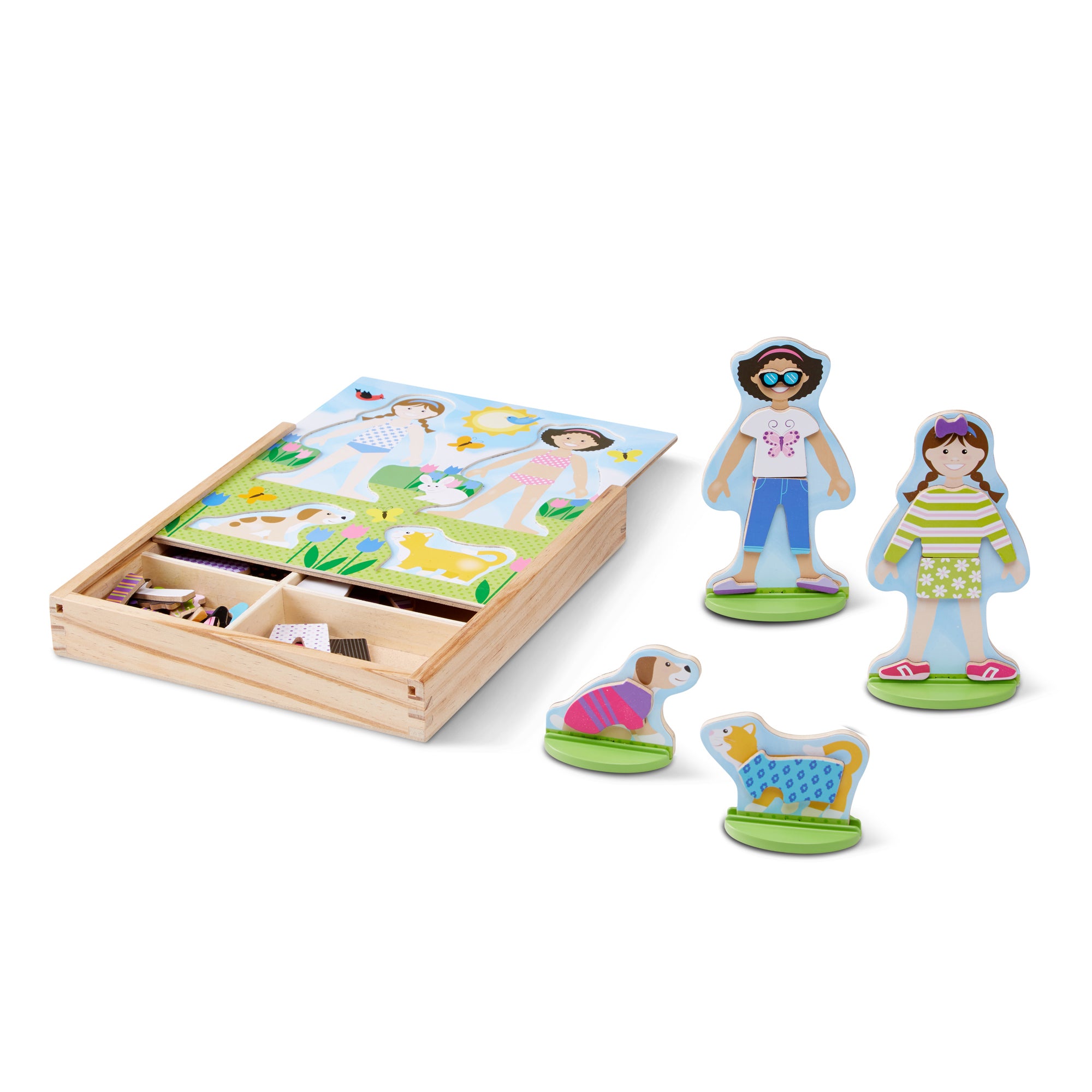 Melissa and Doug Best Friends Magnetic Dress-Up Play Set