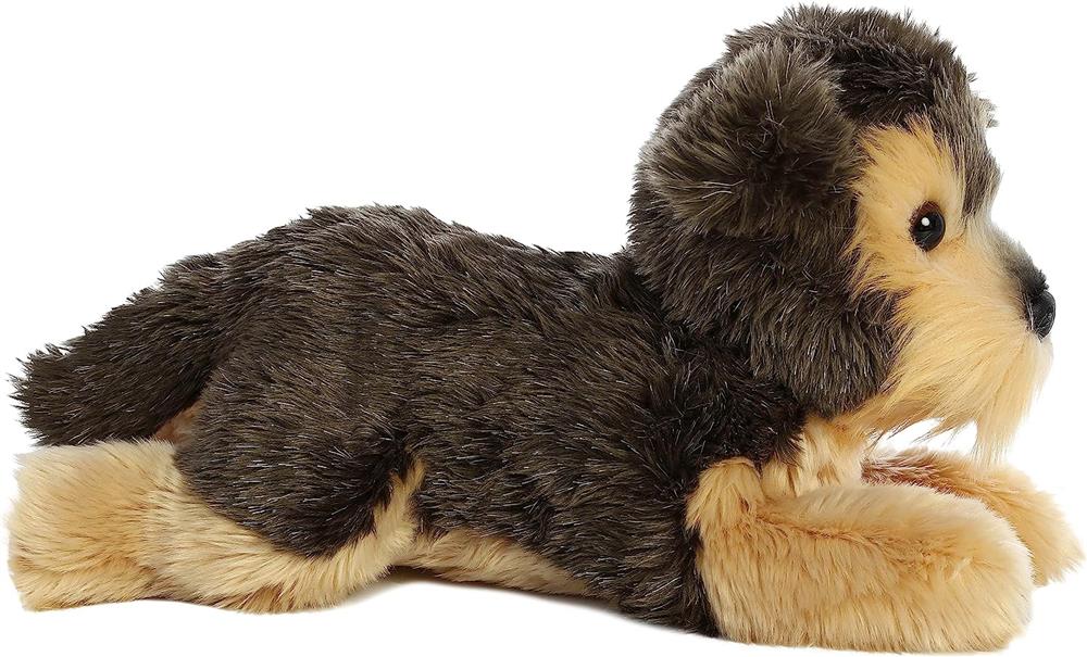 Aurora Plush Flopsie - 12'' Yorky, Gray