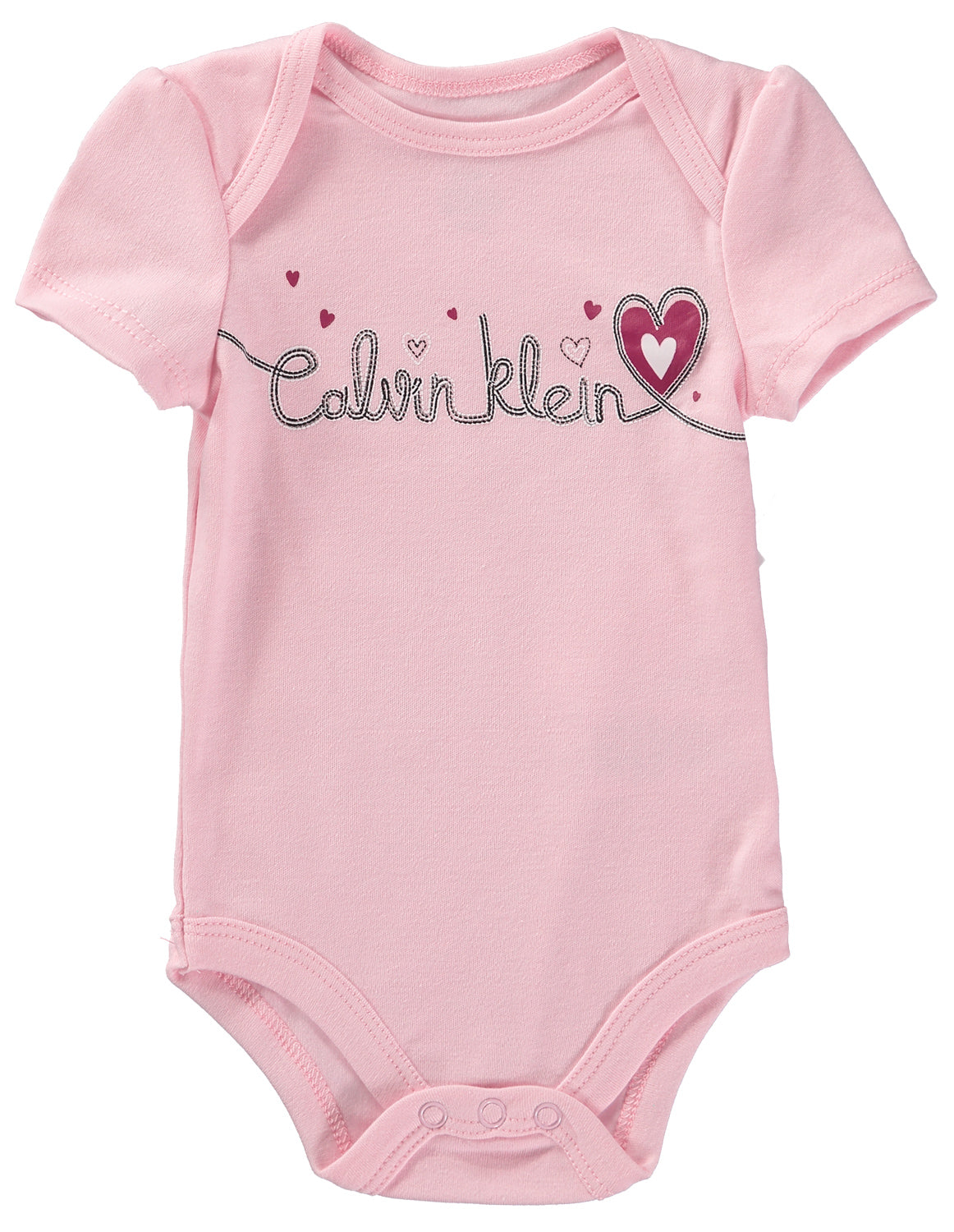 Calvin Klein Girls 0-9 Months 3-Piece Heart Jacket Set