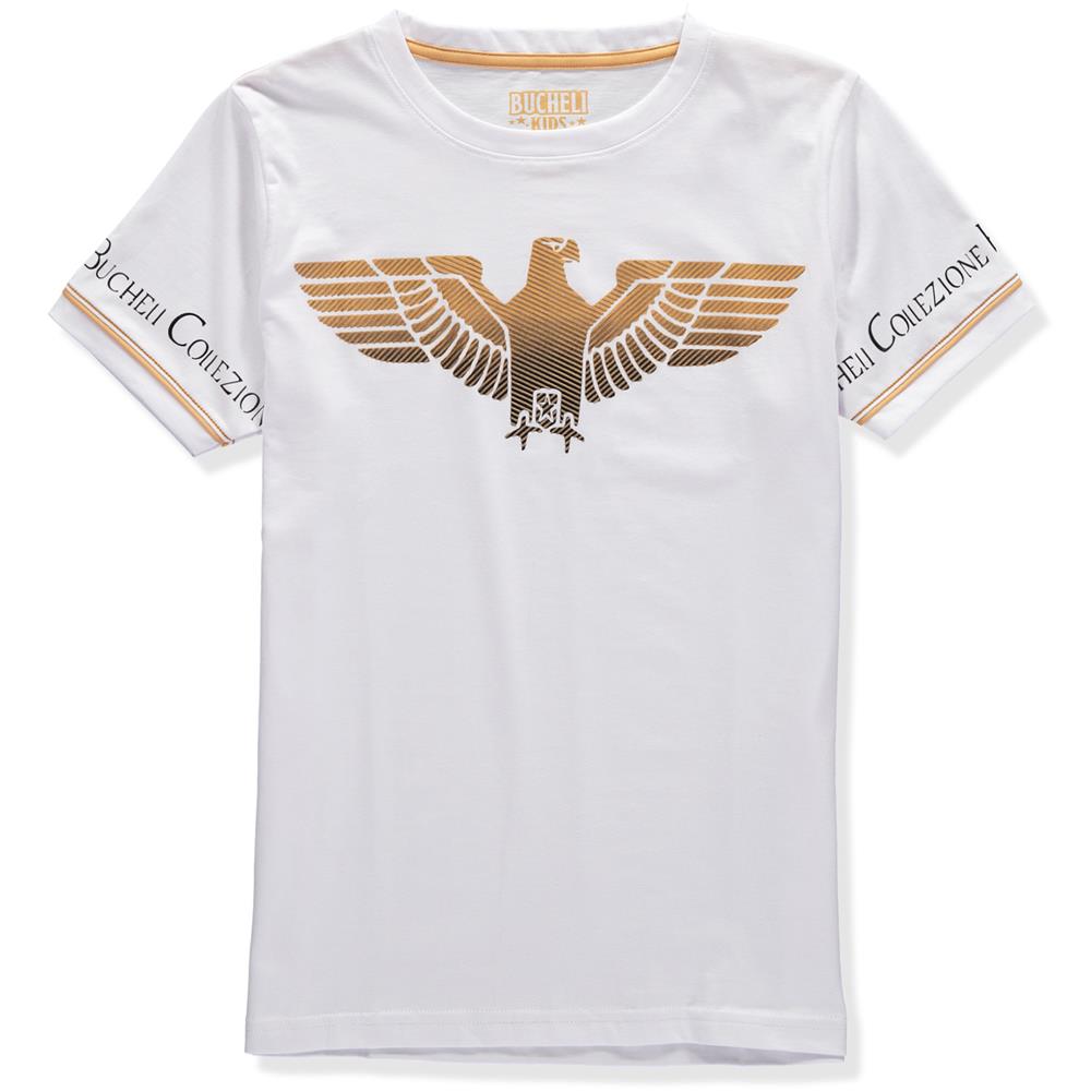 Bucheli Boys 8-20 Short Sleeve Foil Eagle T-Shirt