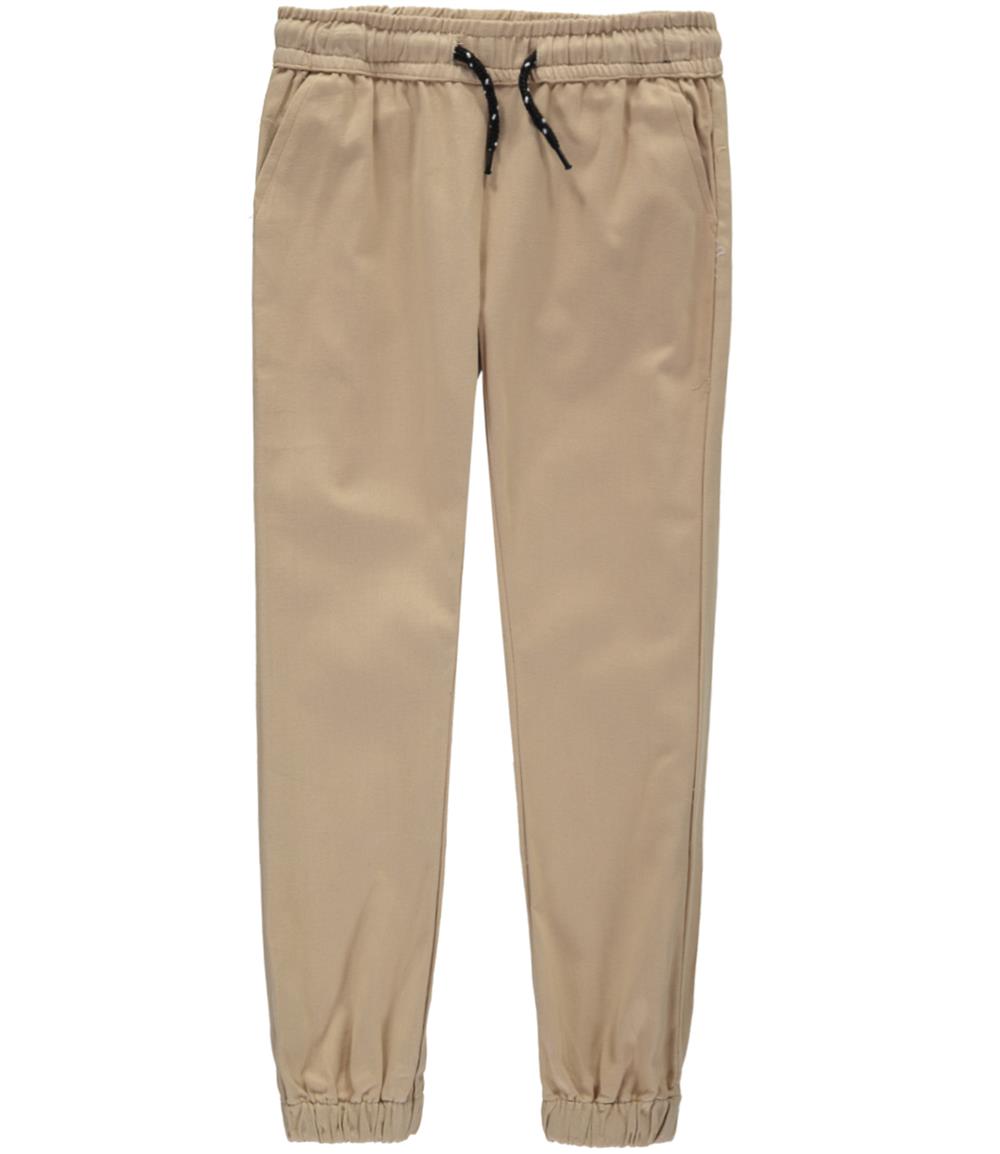 LR Scoop Boys 4-7 Twill Jogger with Elastic-Waistband and Drawstring