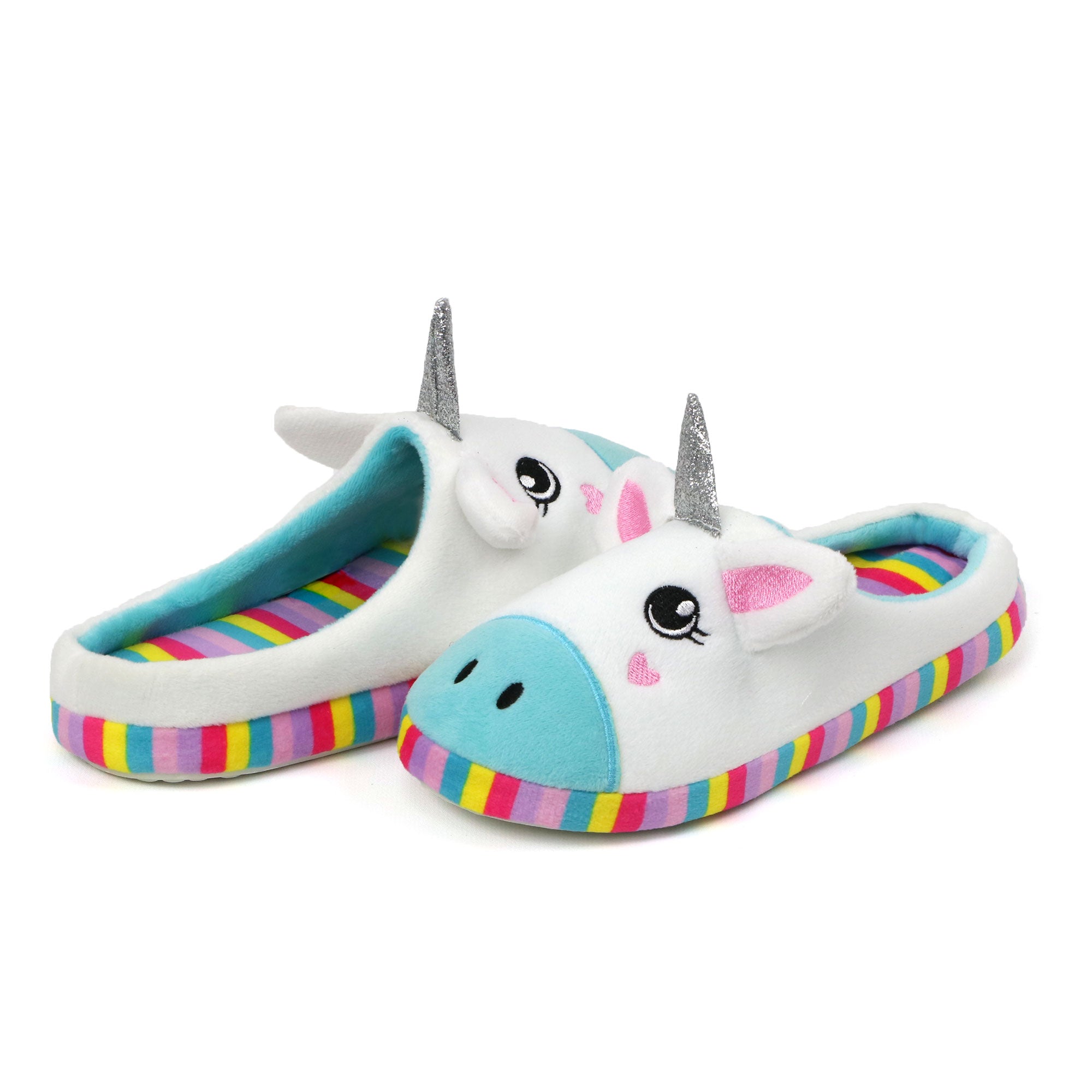 Delias Girl Plush Slip On Animal Slippers