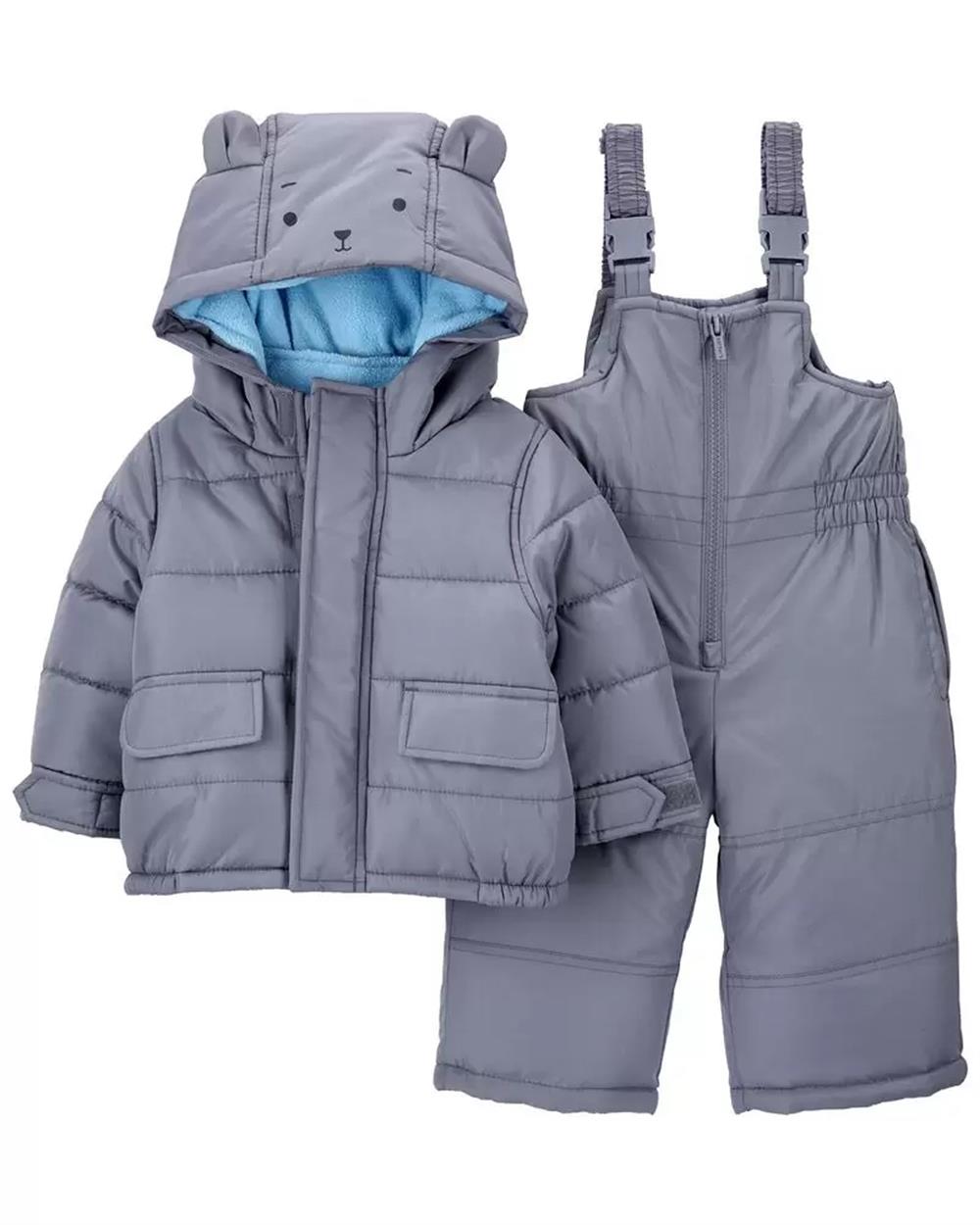 Carters Boys 12-24 Months Bear Snowsuit